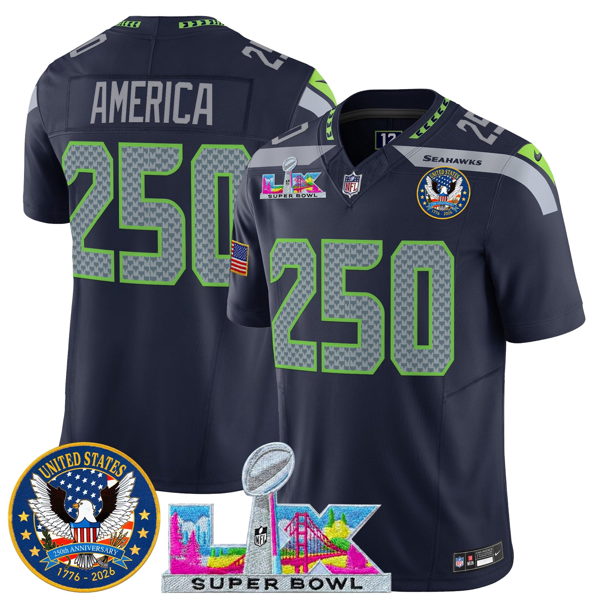 College Navy - #250 America
