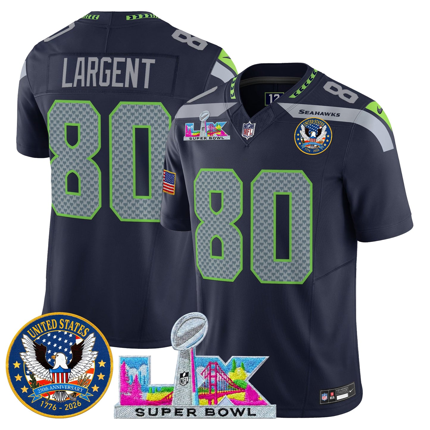 College Navy - Steve Largent