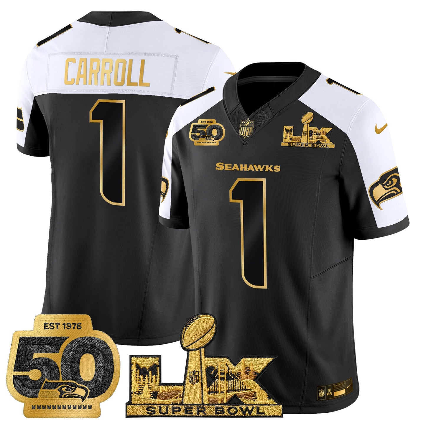 Black Alternate - Pete Carroll