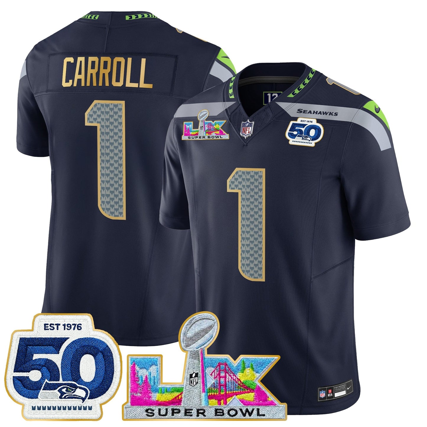 College Navy - Pete Carroll