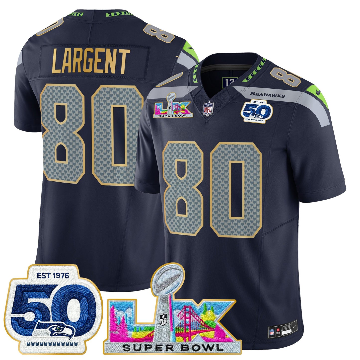 College Navy - Steve Largent