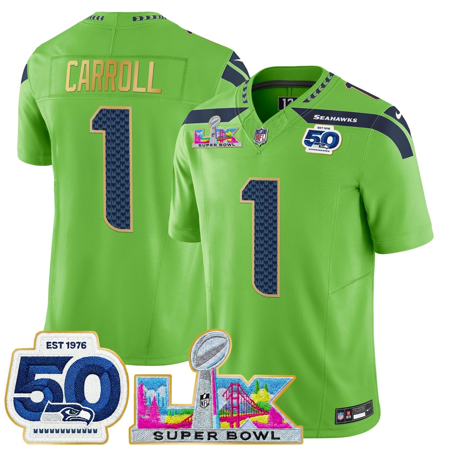 Green - Pete Carroll