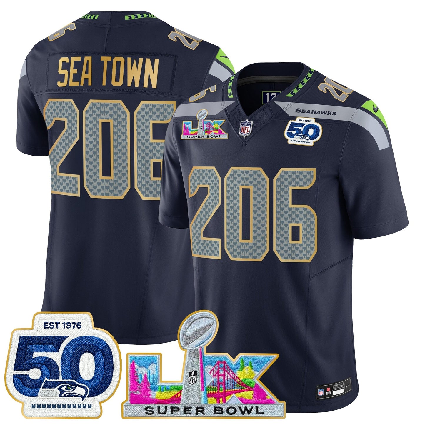College Navy - Sea Town 206
