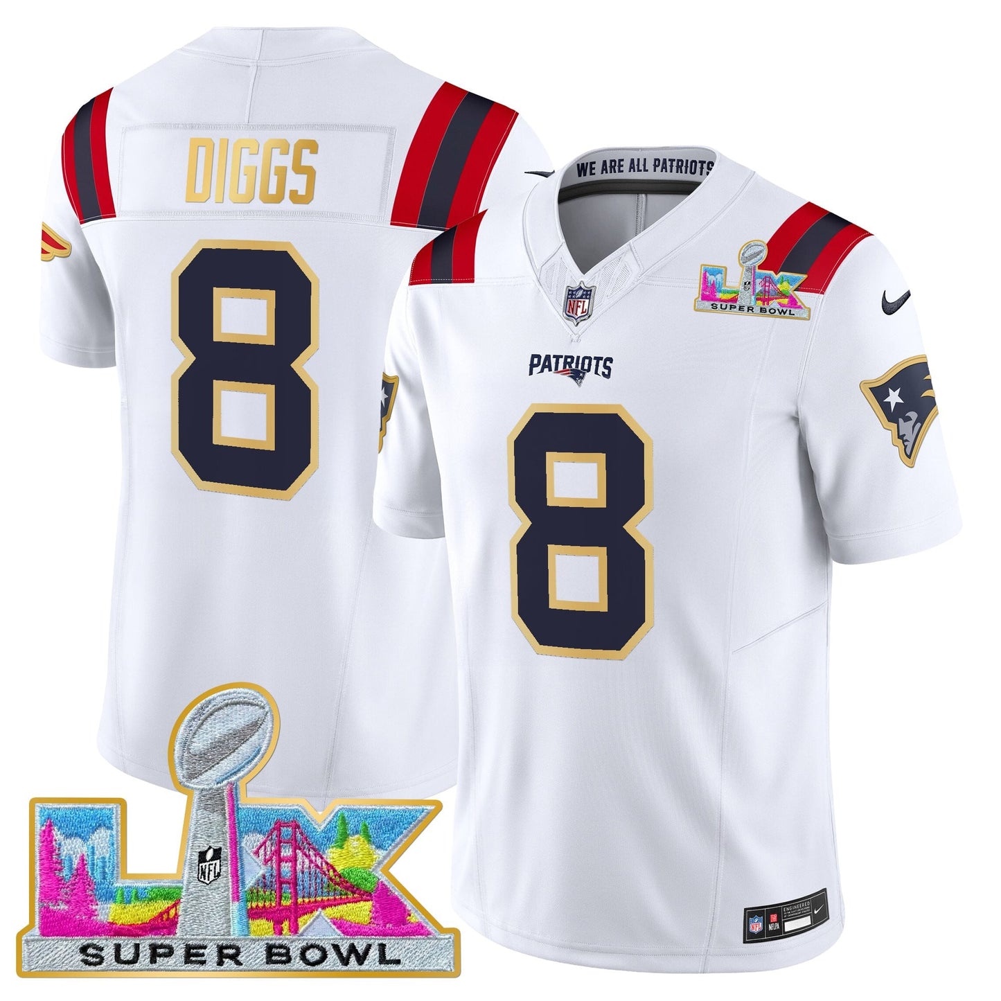 White - Stefon Diggs