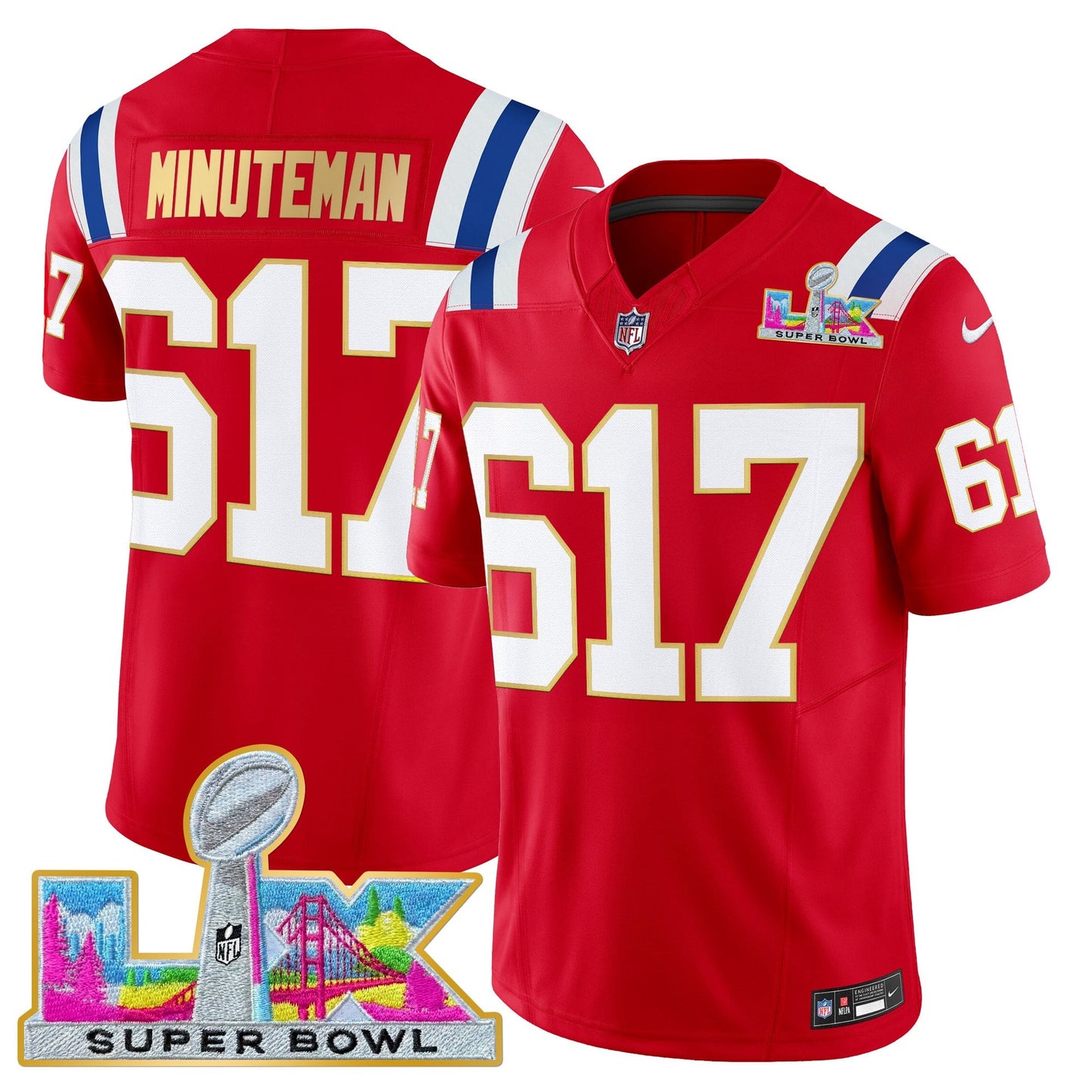 Red - Minuteman 617