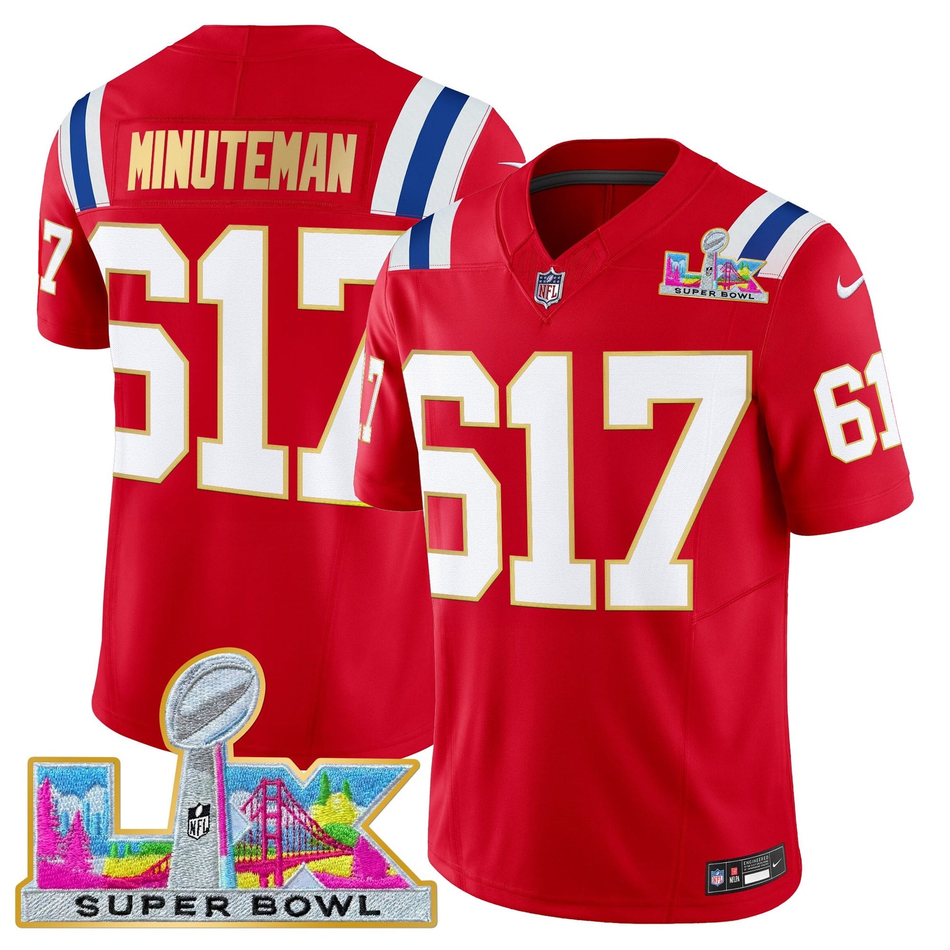 Red - Minuteman 617