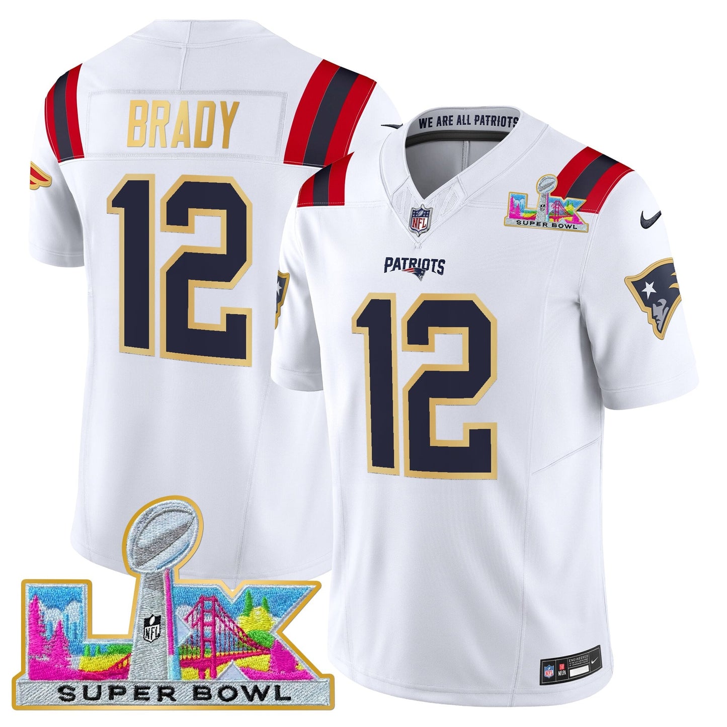 White - Tom Brady