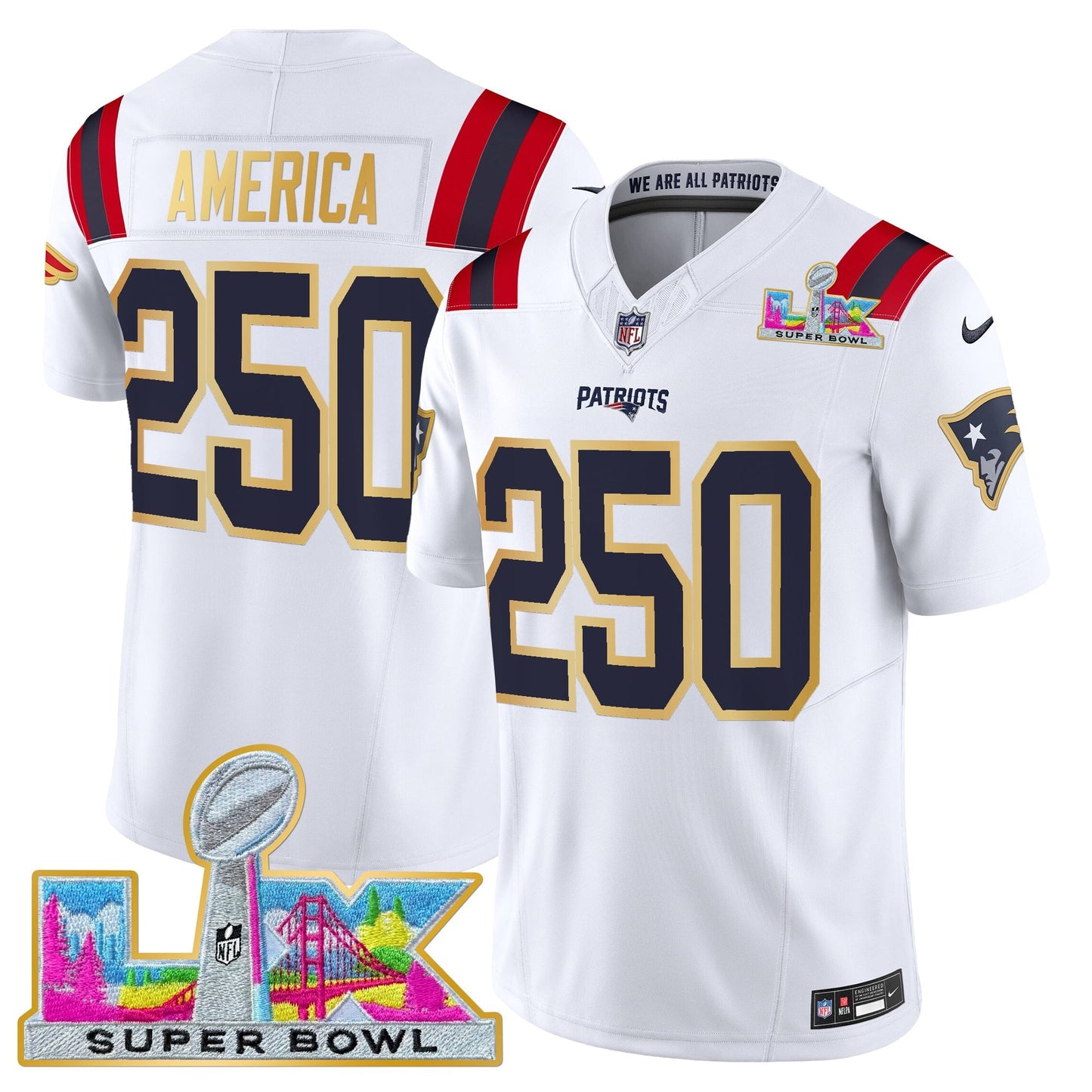White - #250 America