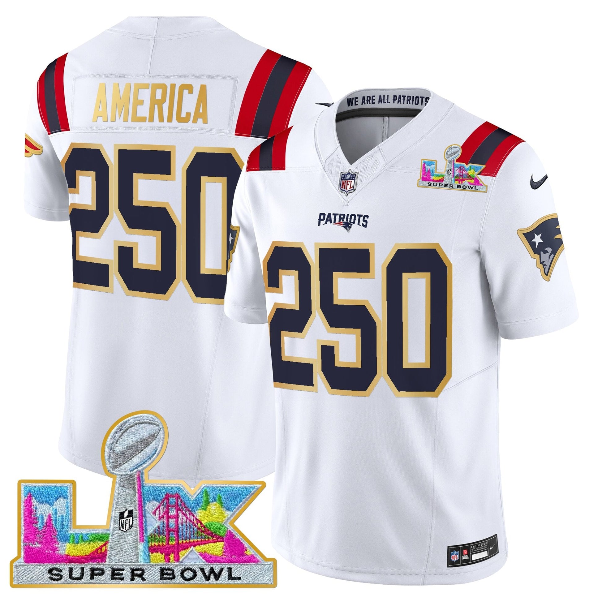 White - #250 America