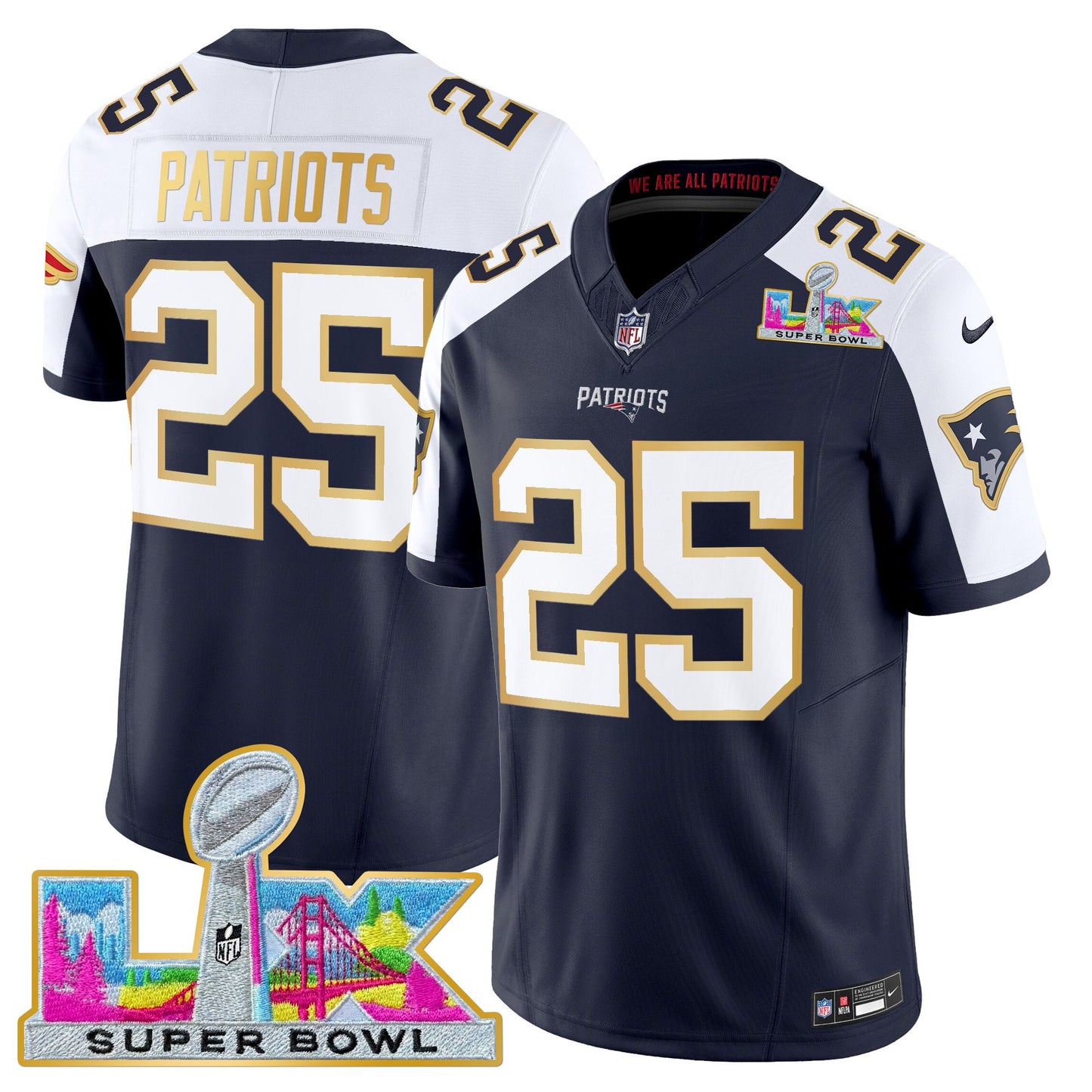 Navy Alternate - #25 Patriots