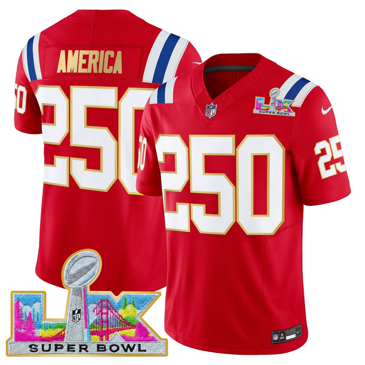 Red - #250 America