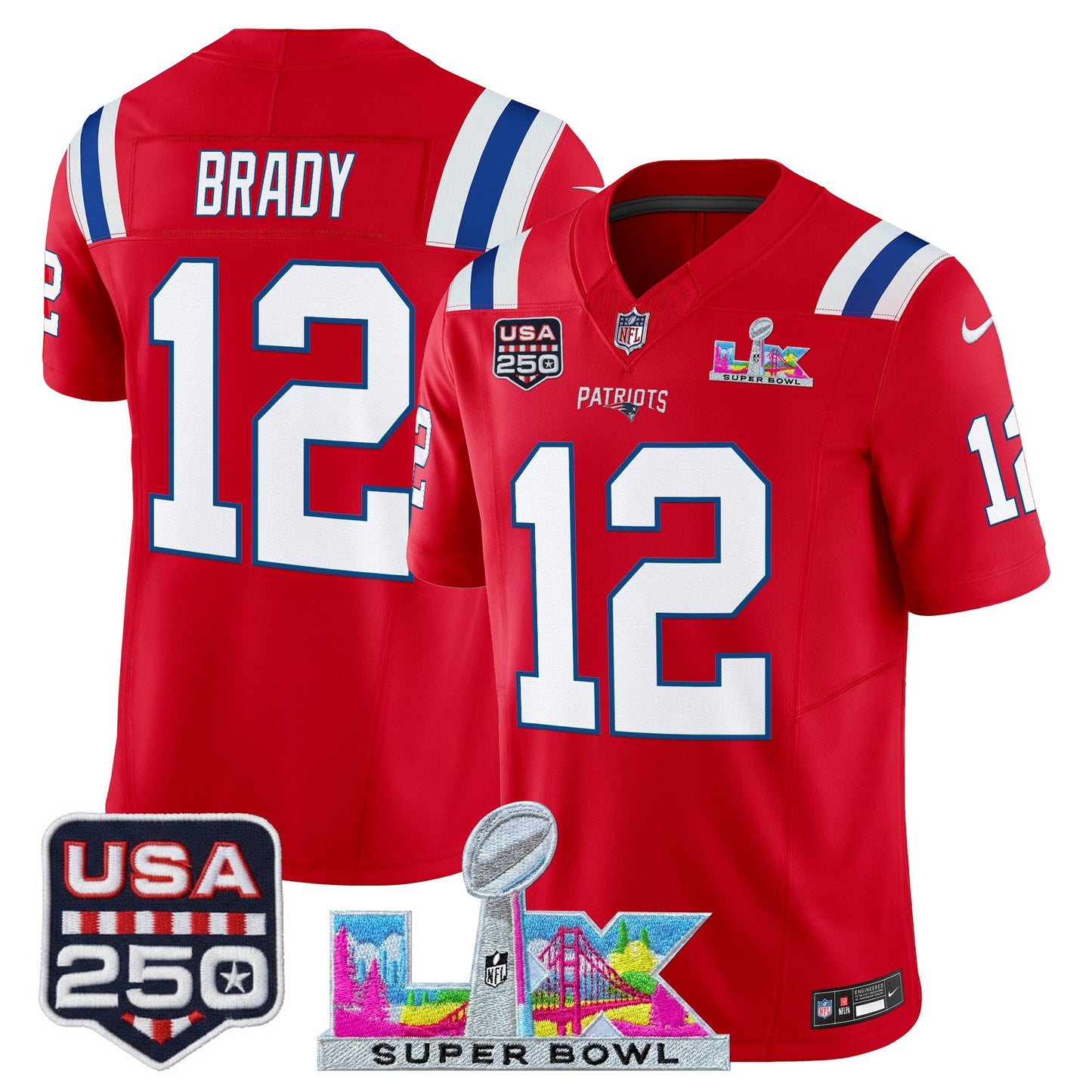 Red - Tom Brady