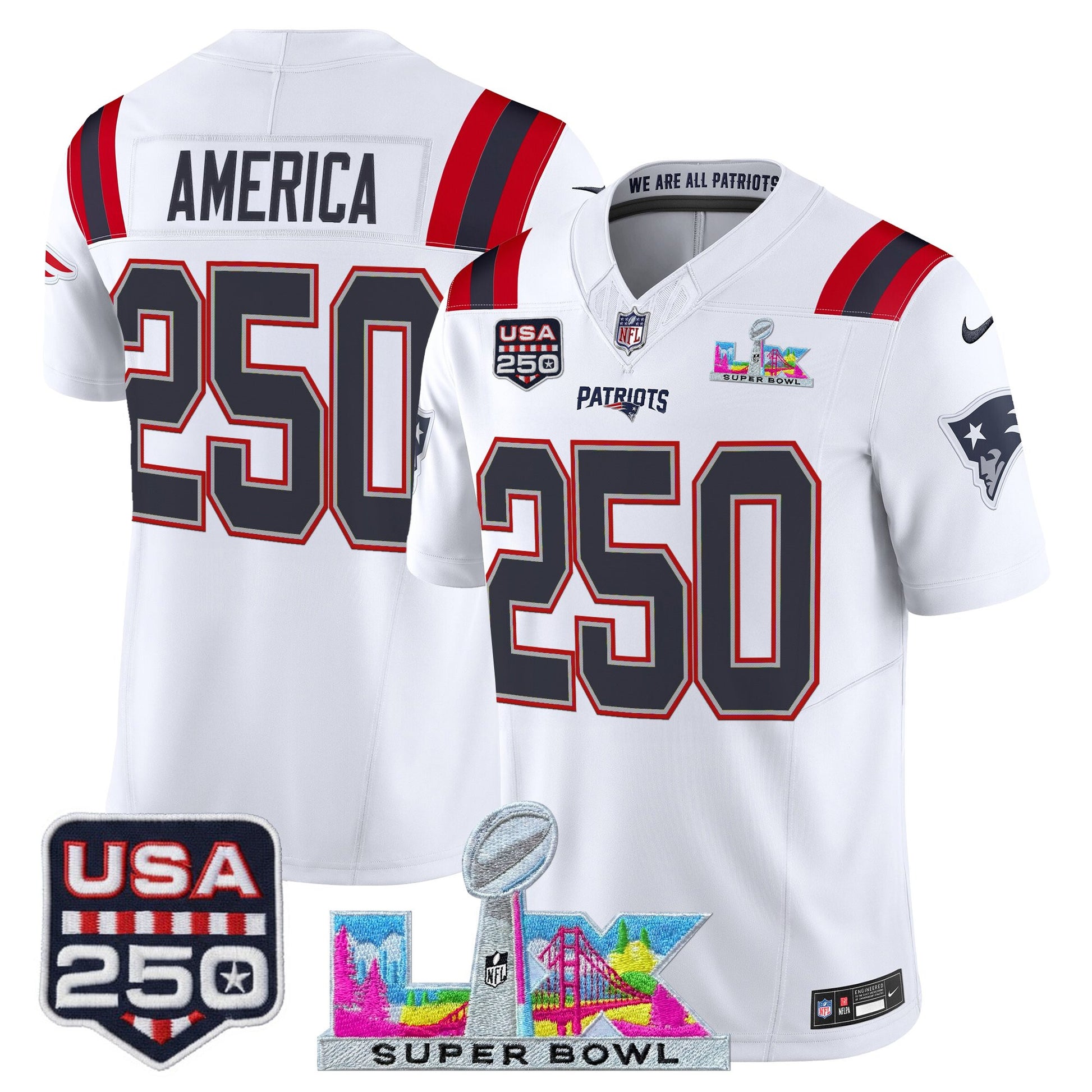 White - #250 America