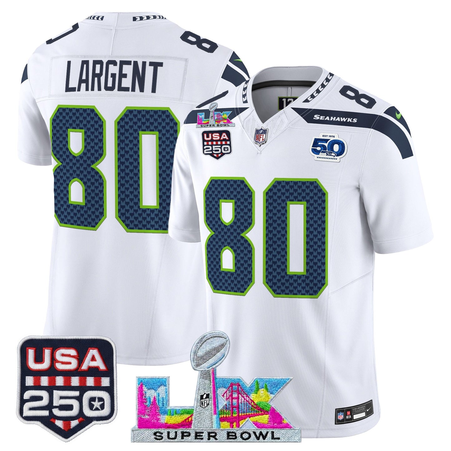 White - Steve Largent