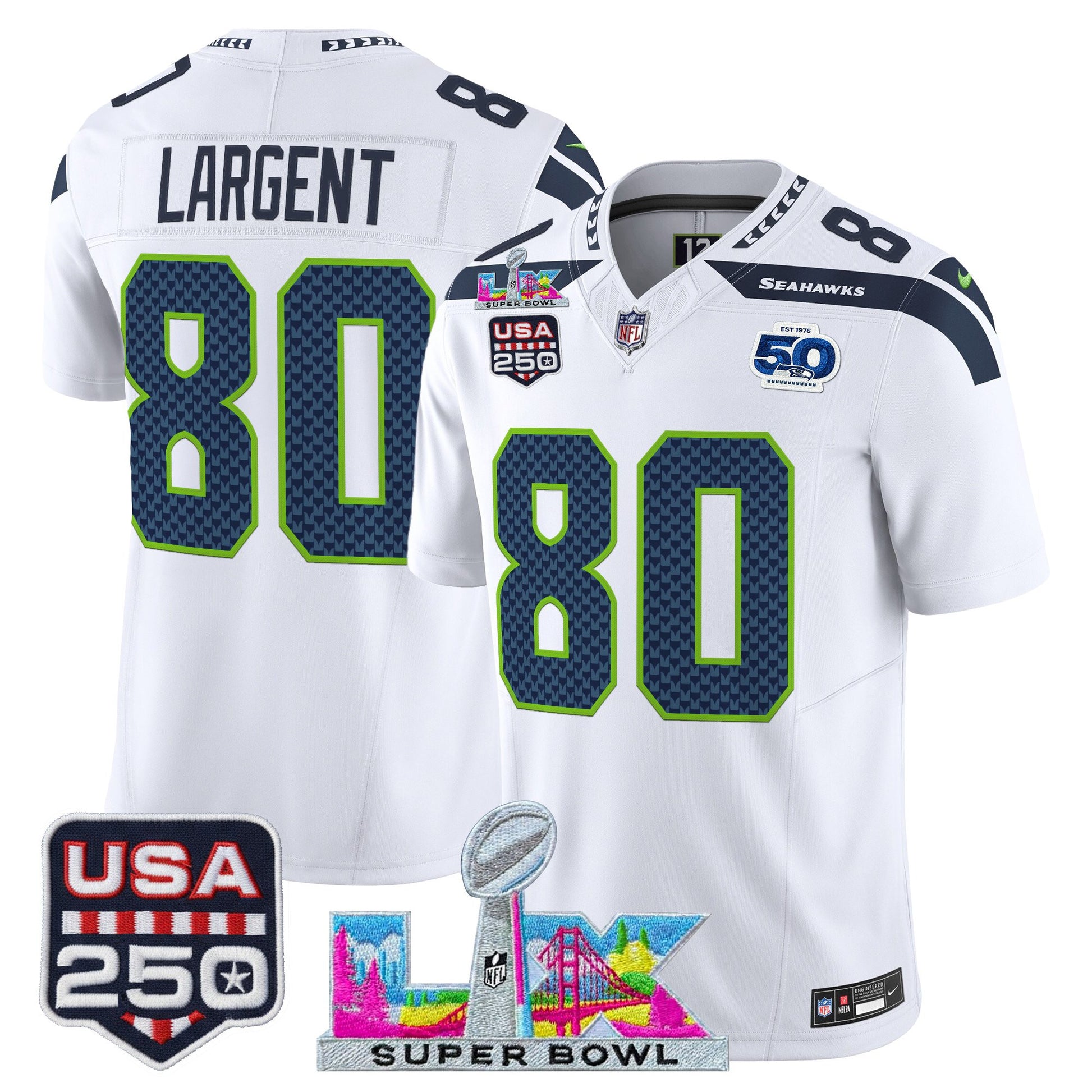 White - Steve Largent
