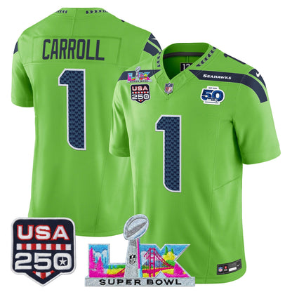 Green - Pete Carroll