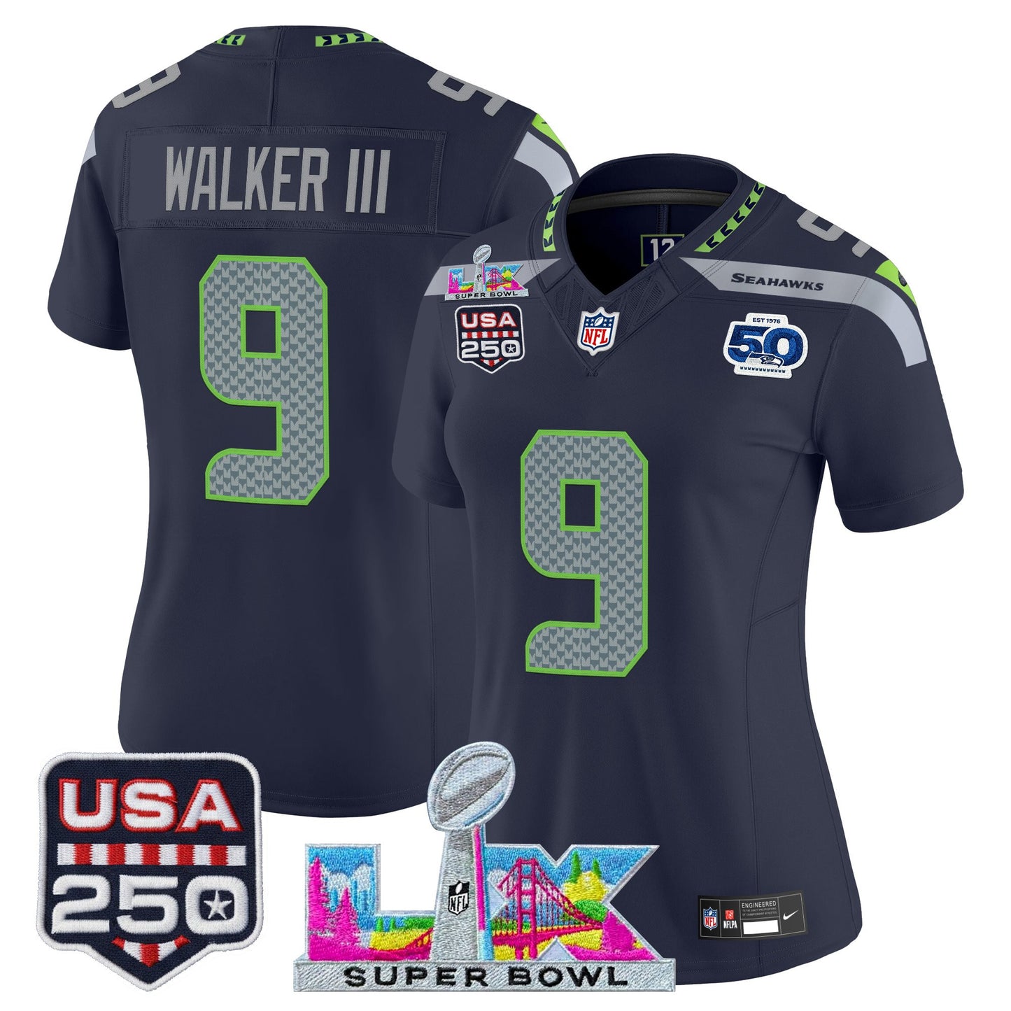 College Navy - Walker III