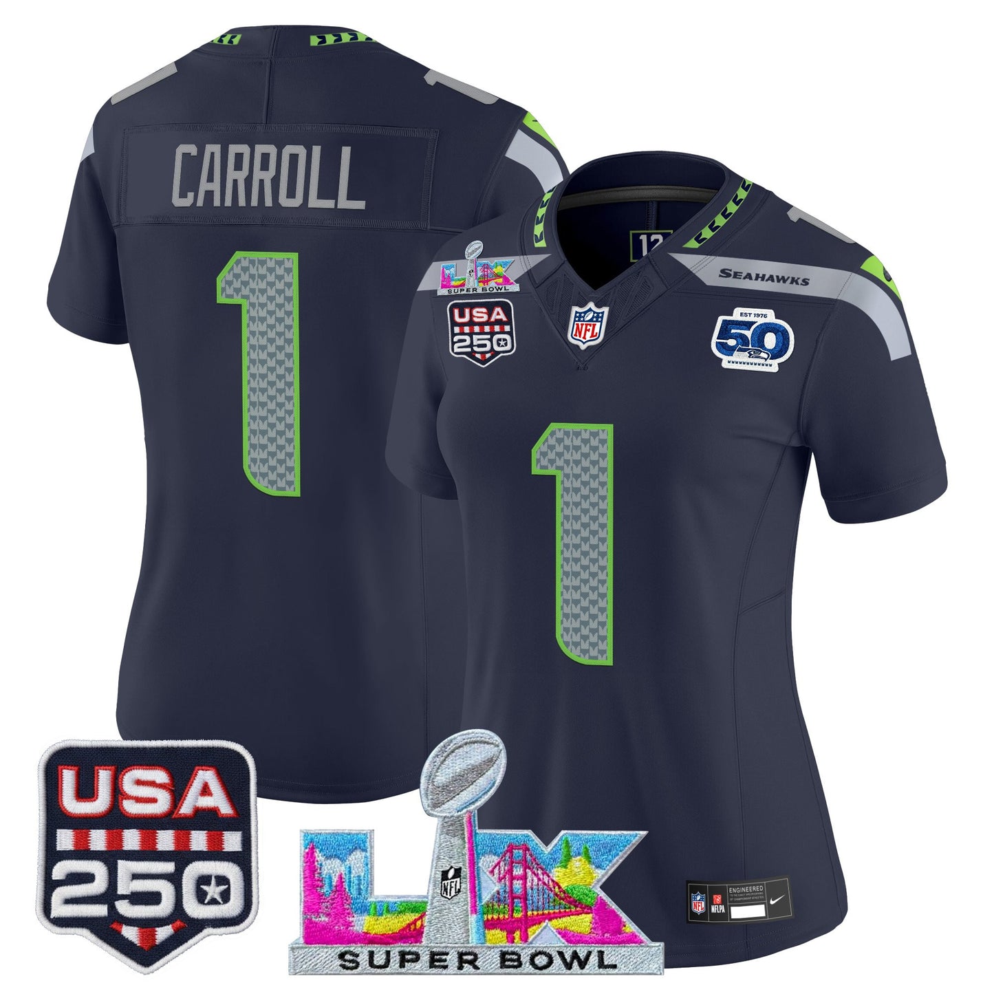 College Navy - Pete Carroll