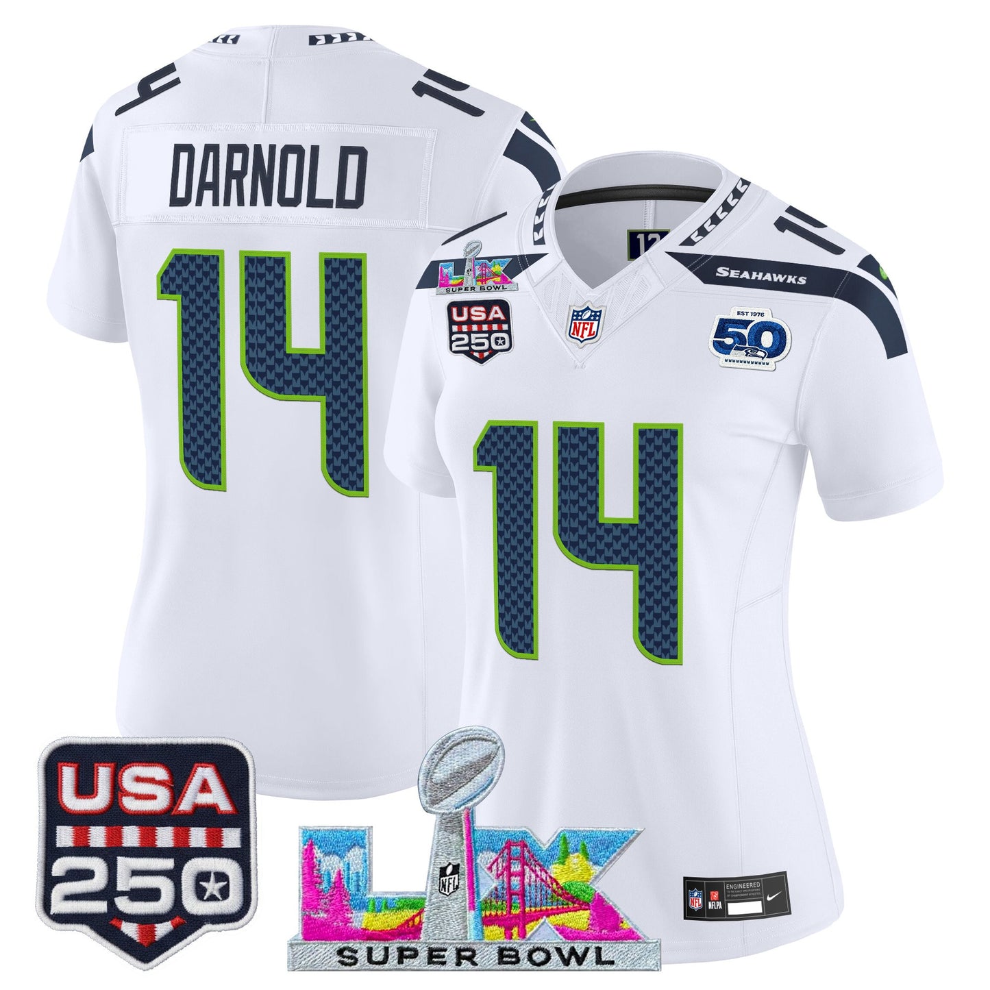 White - Sam Darnold