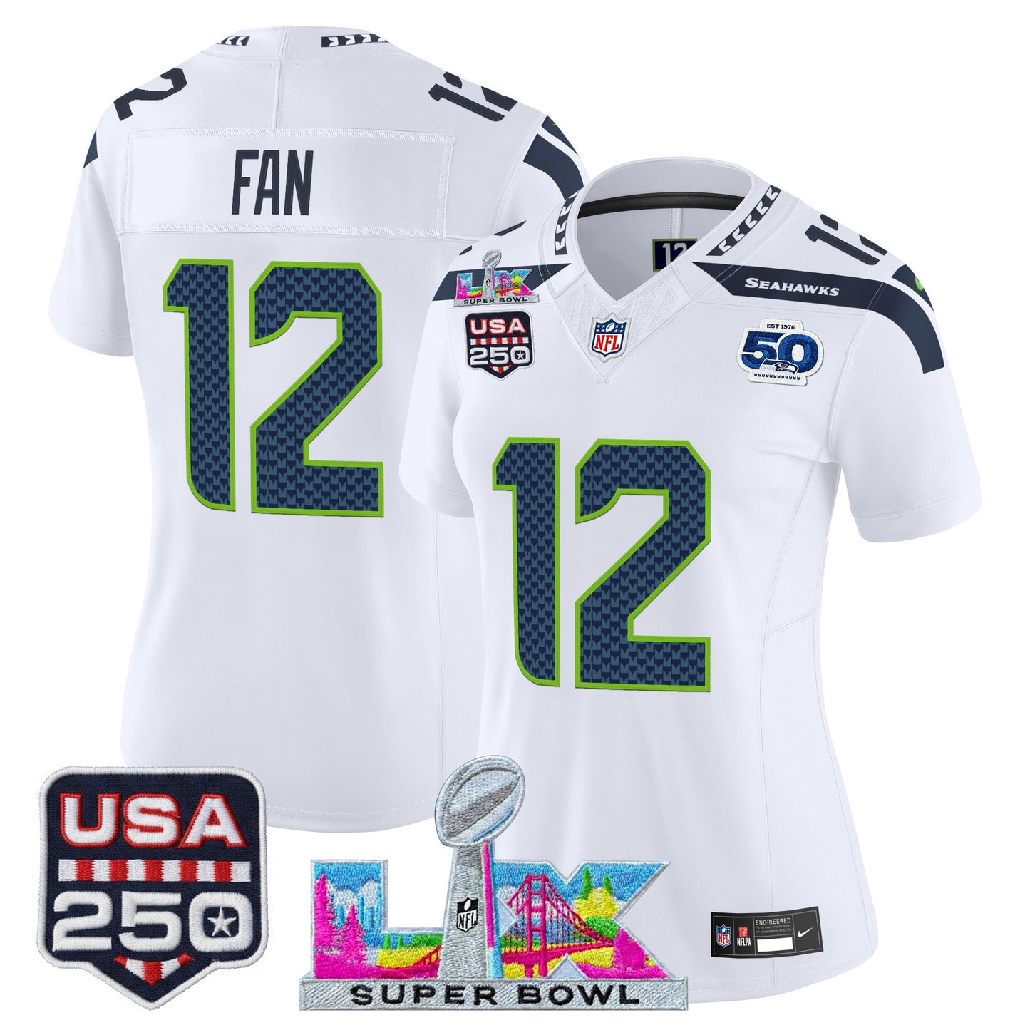 White - 12Th Fan