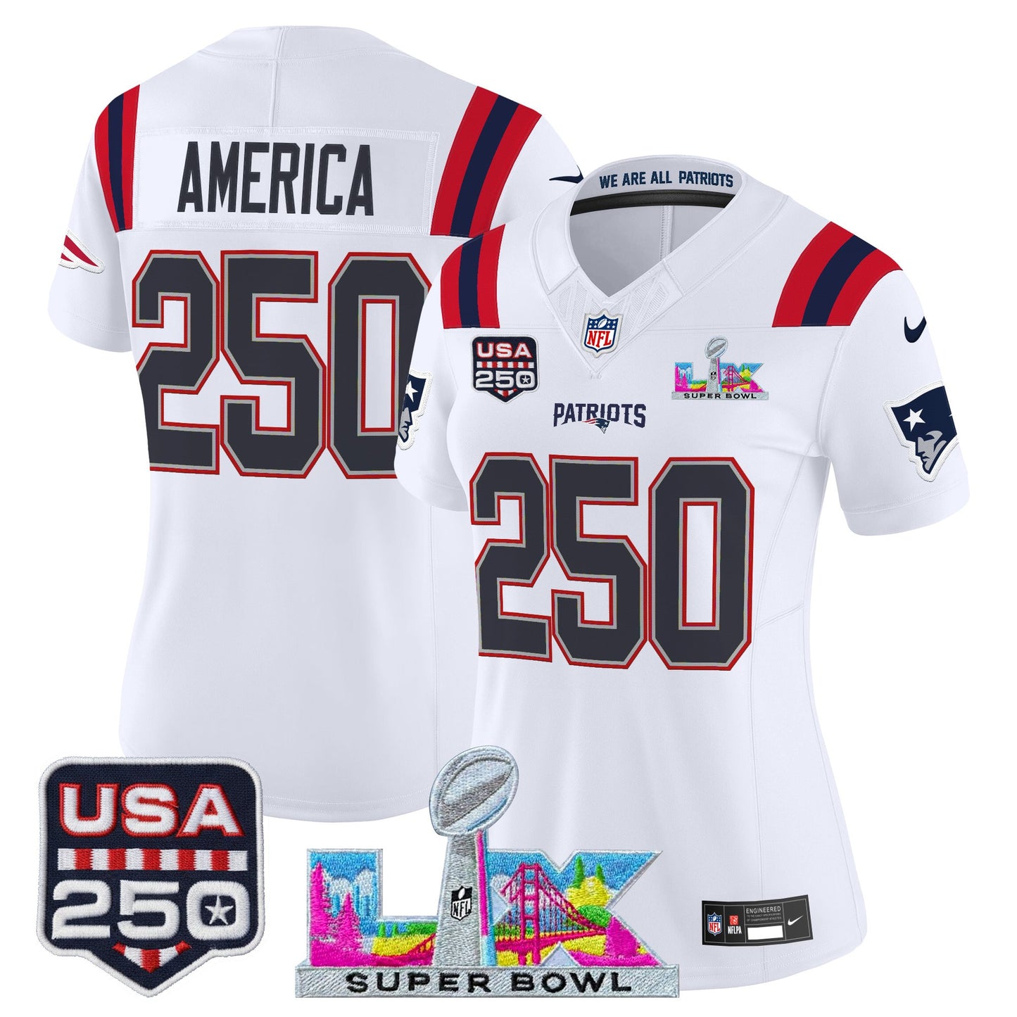 White - #250 America