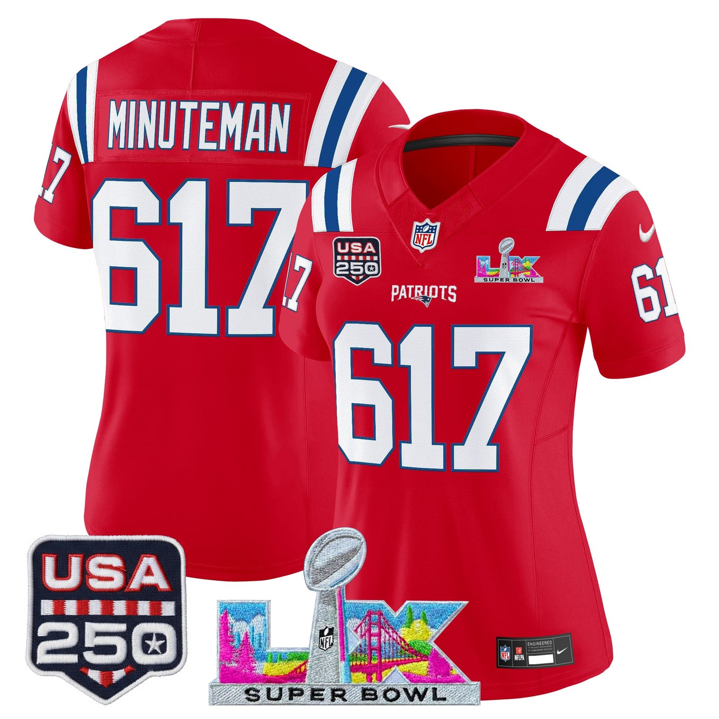 Red - Minuteman 617