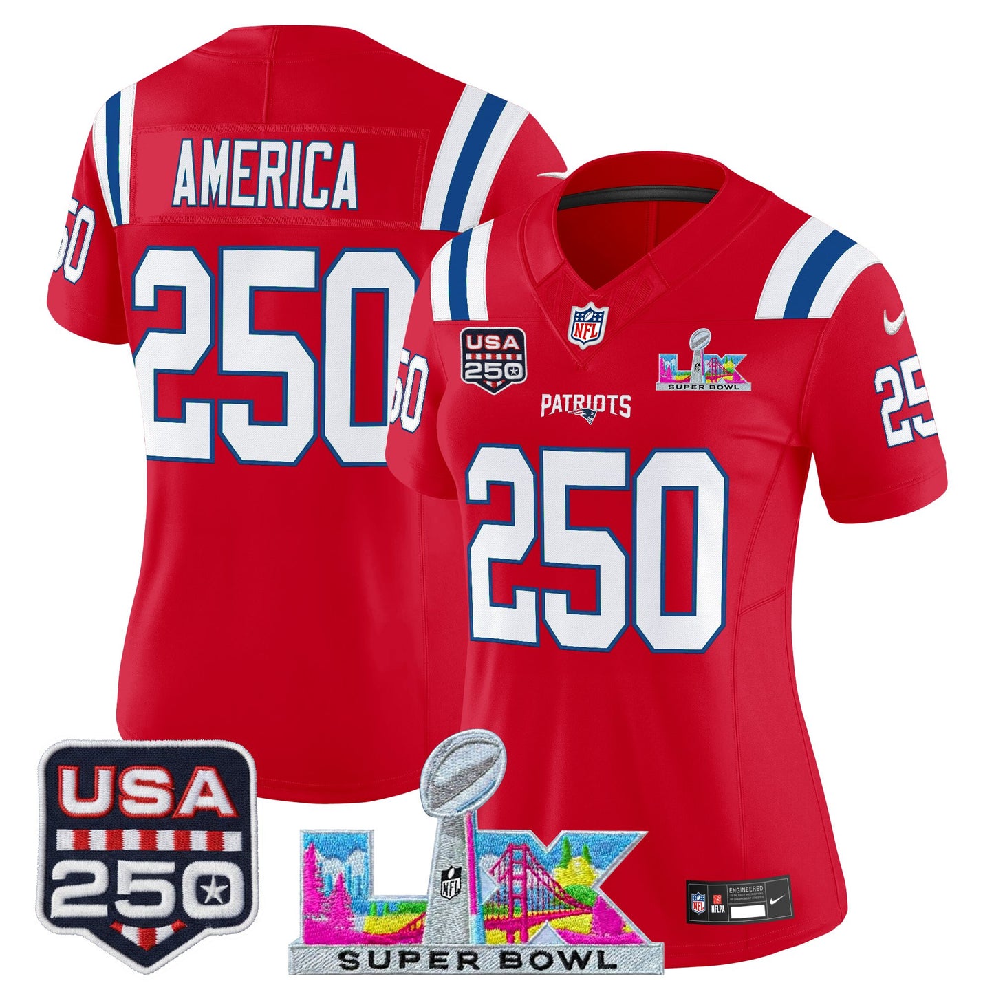 Red - #250 America