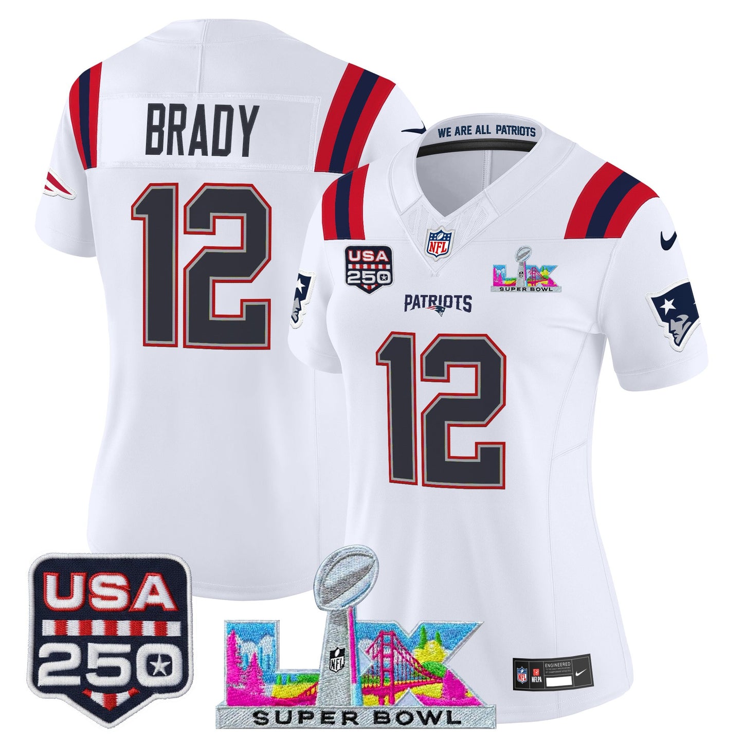 White - Tom Brady