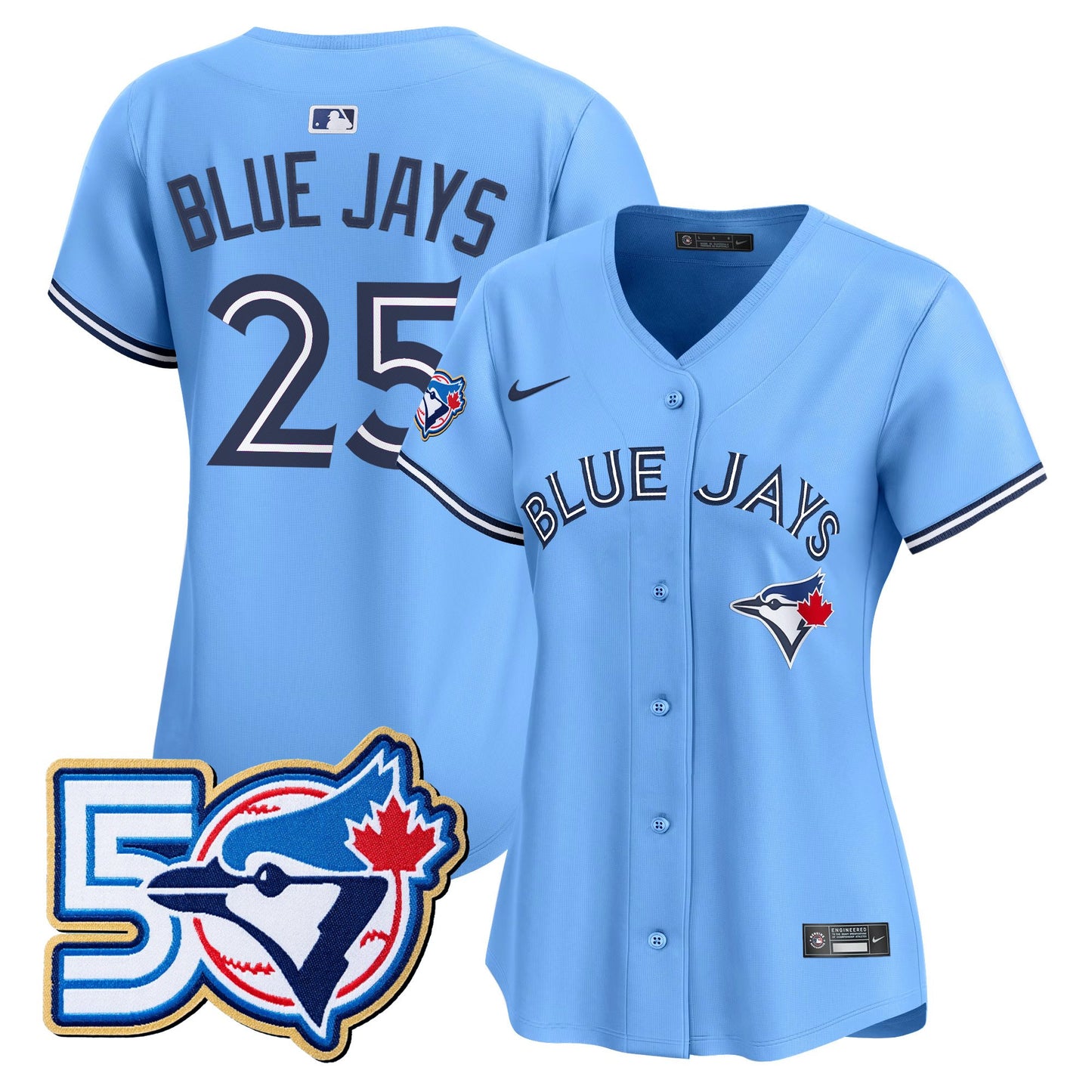 Powder Blue - #25 Blue Jays