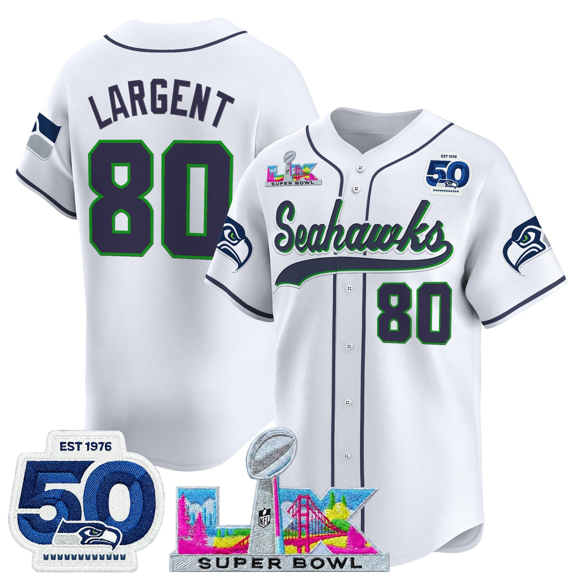 White - Steve Largent