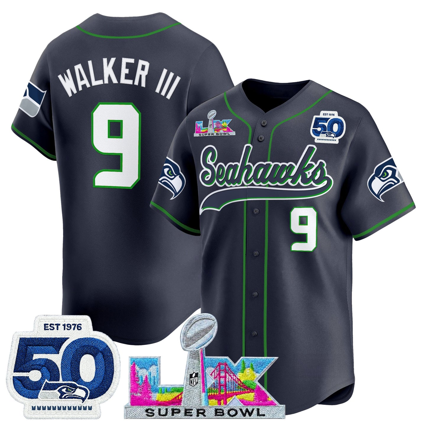 College Navy - Walker III