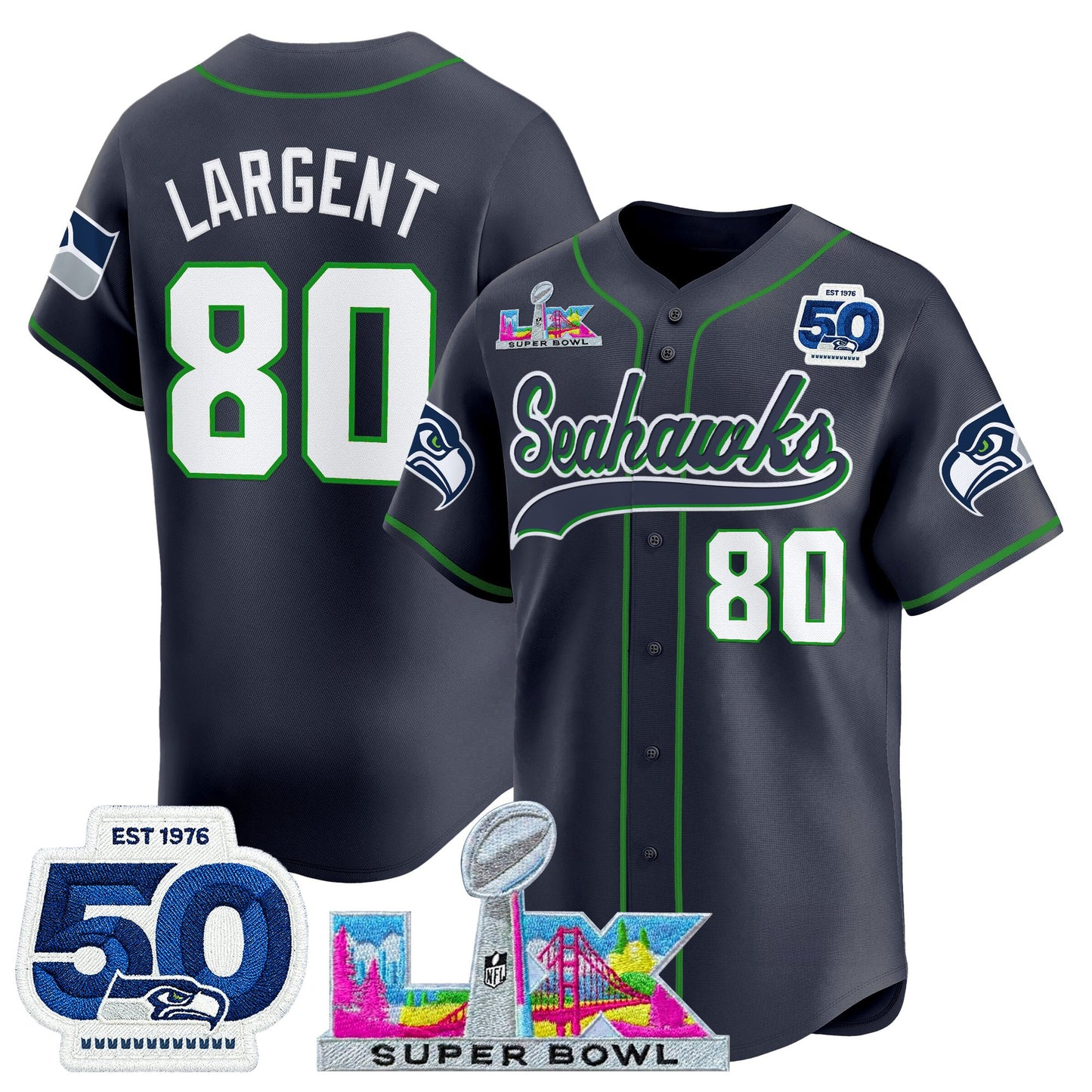 College Navy - Steve Largent