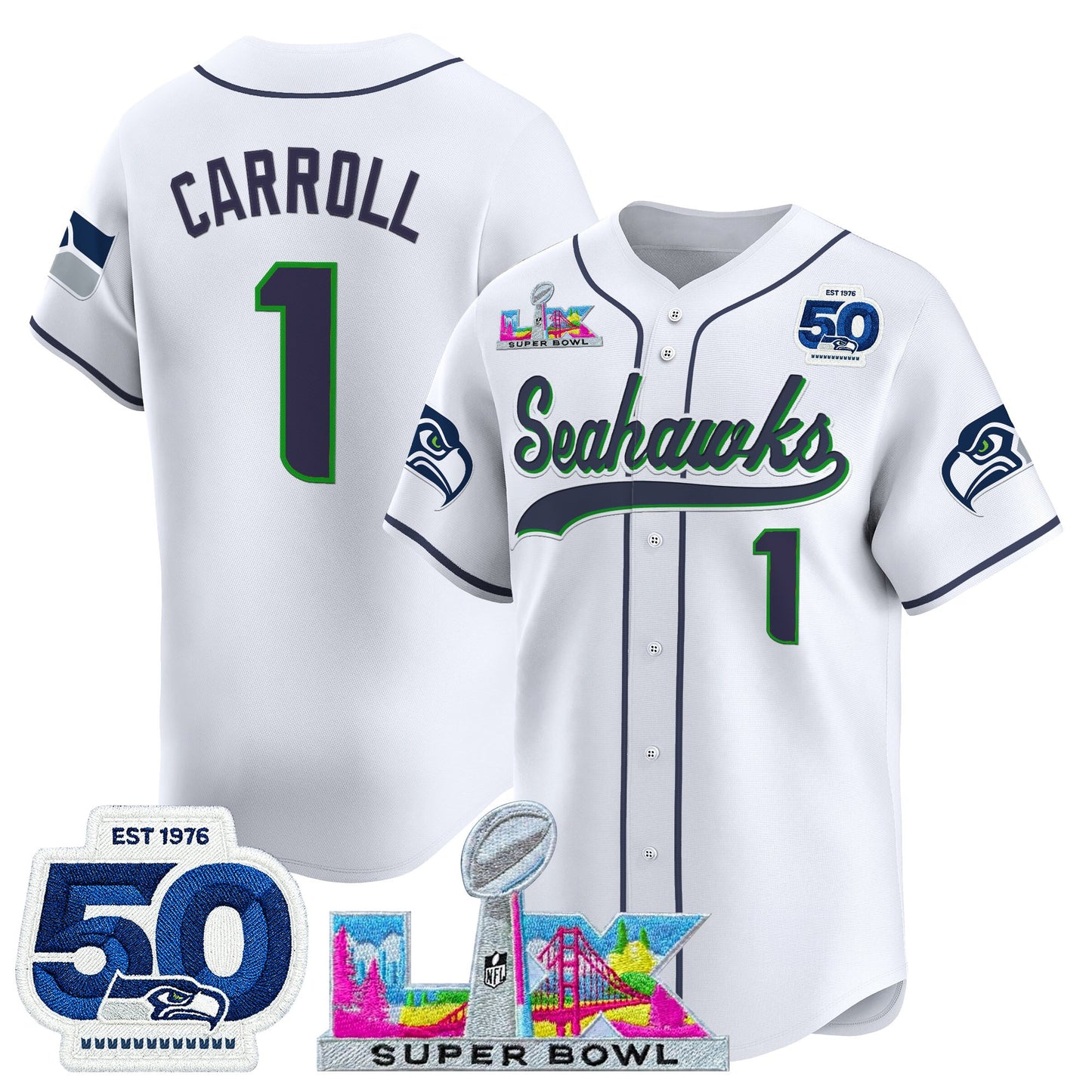 White - Pete Carroll