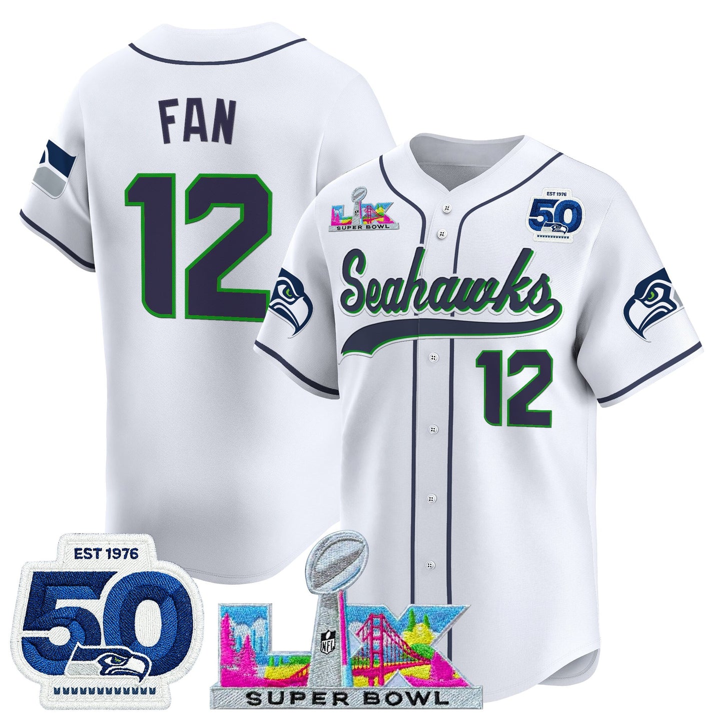 White - 12Th Fan