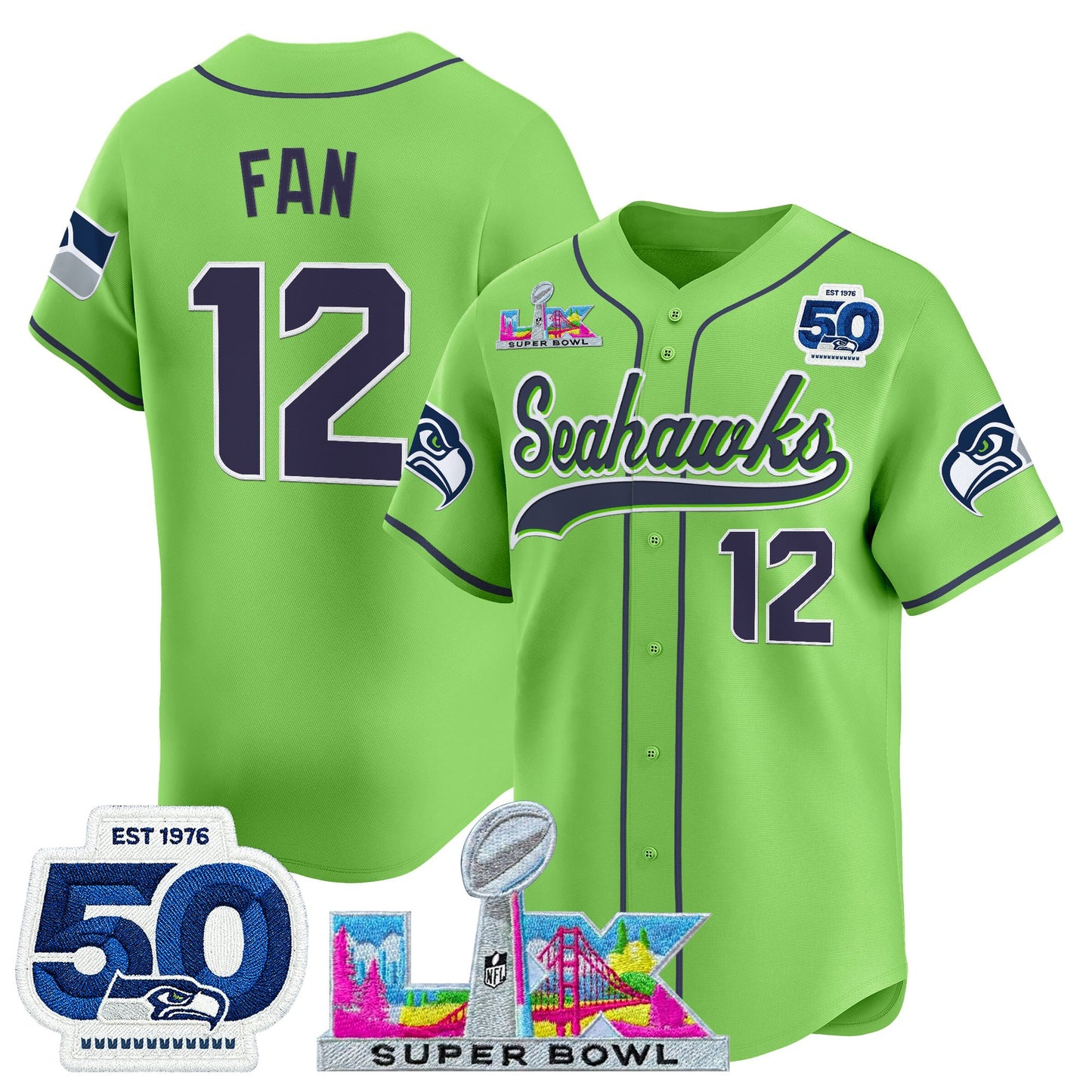 Neon Green - 12Th Fan