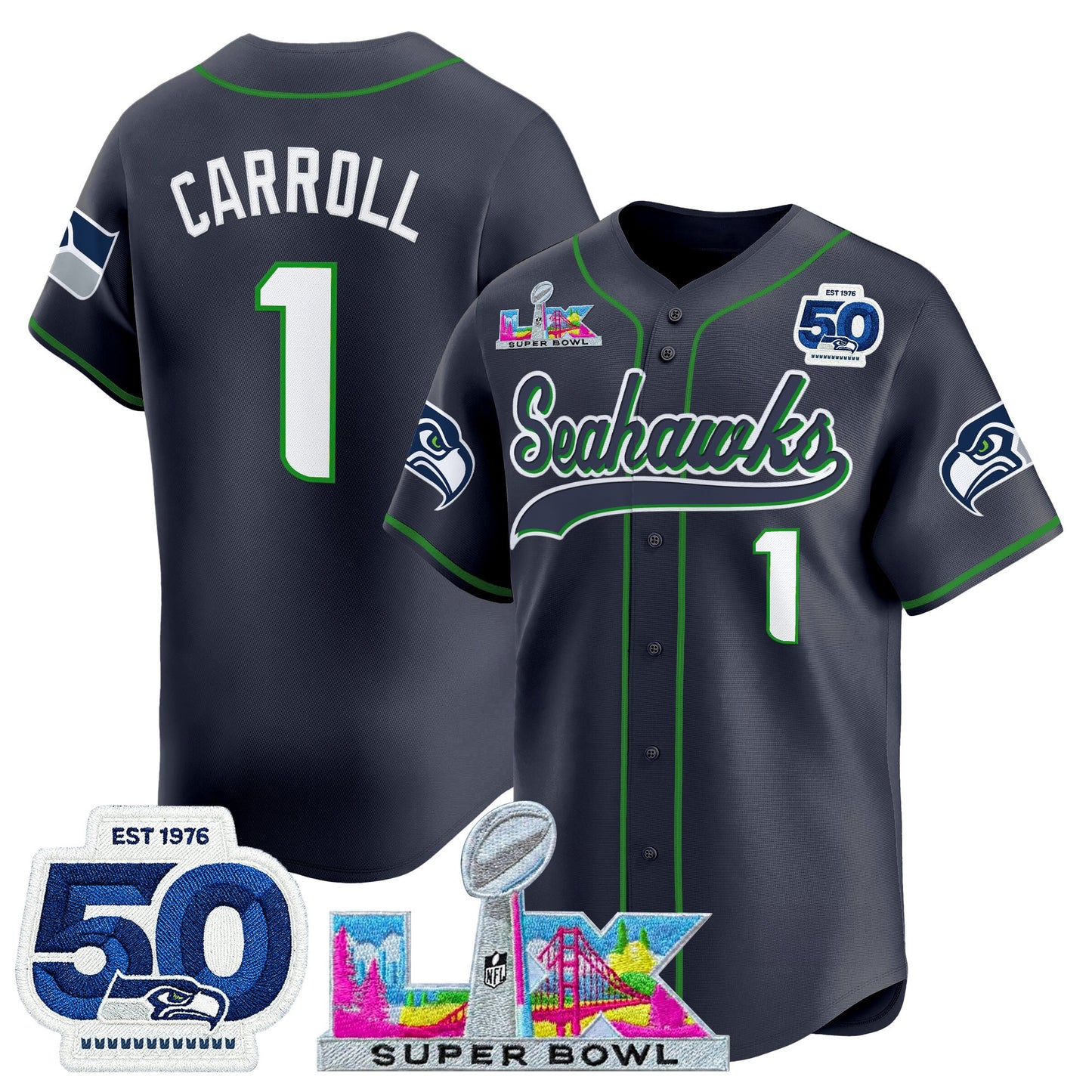 College Navy - Pete Carroll