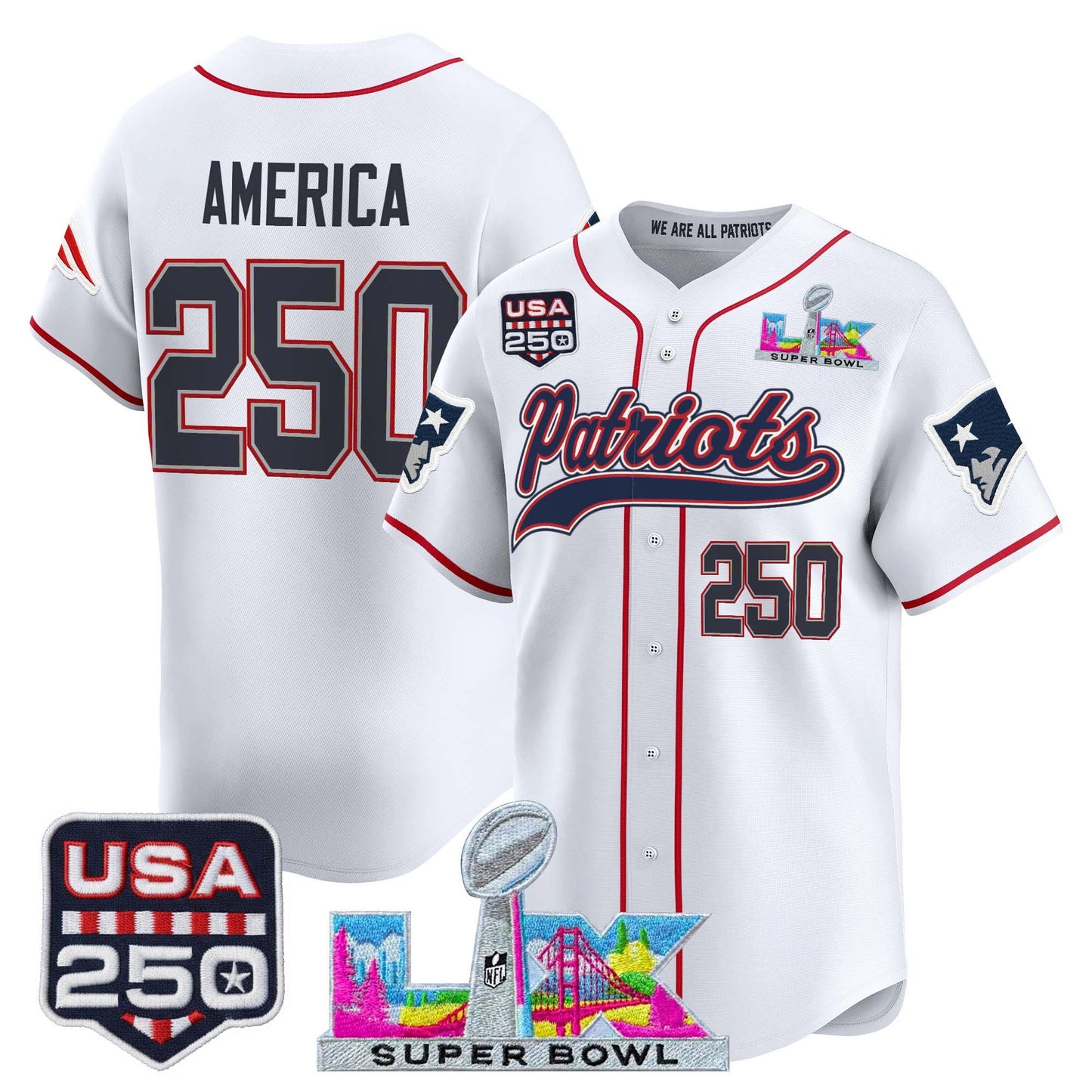 White - #250 America
