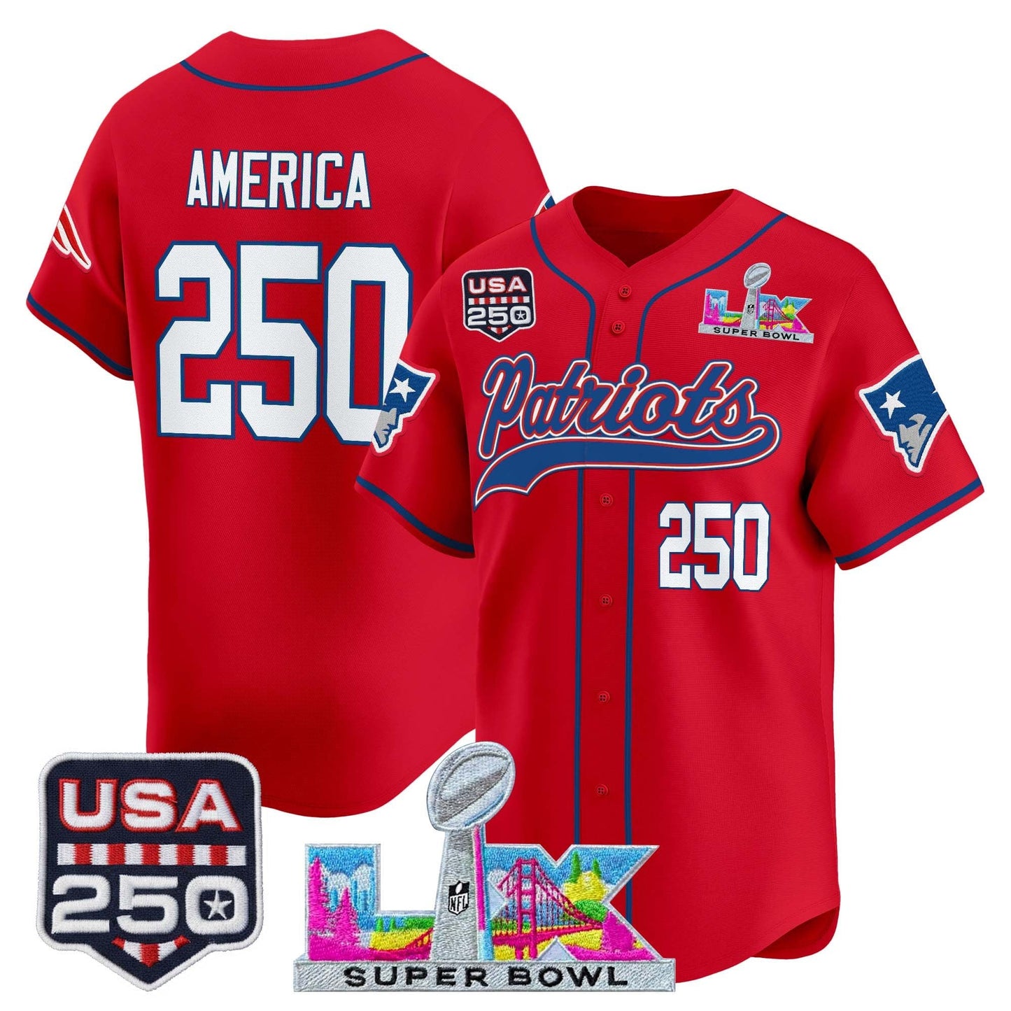 Red - #250 America