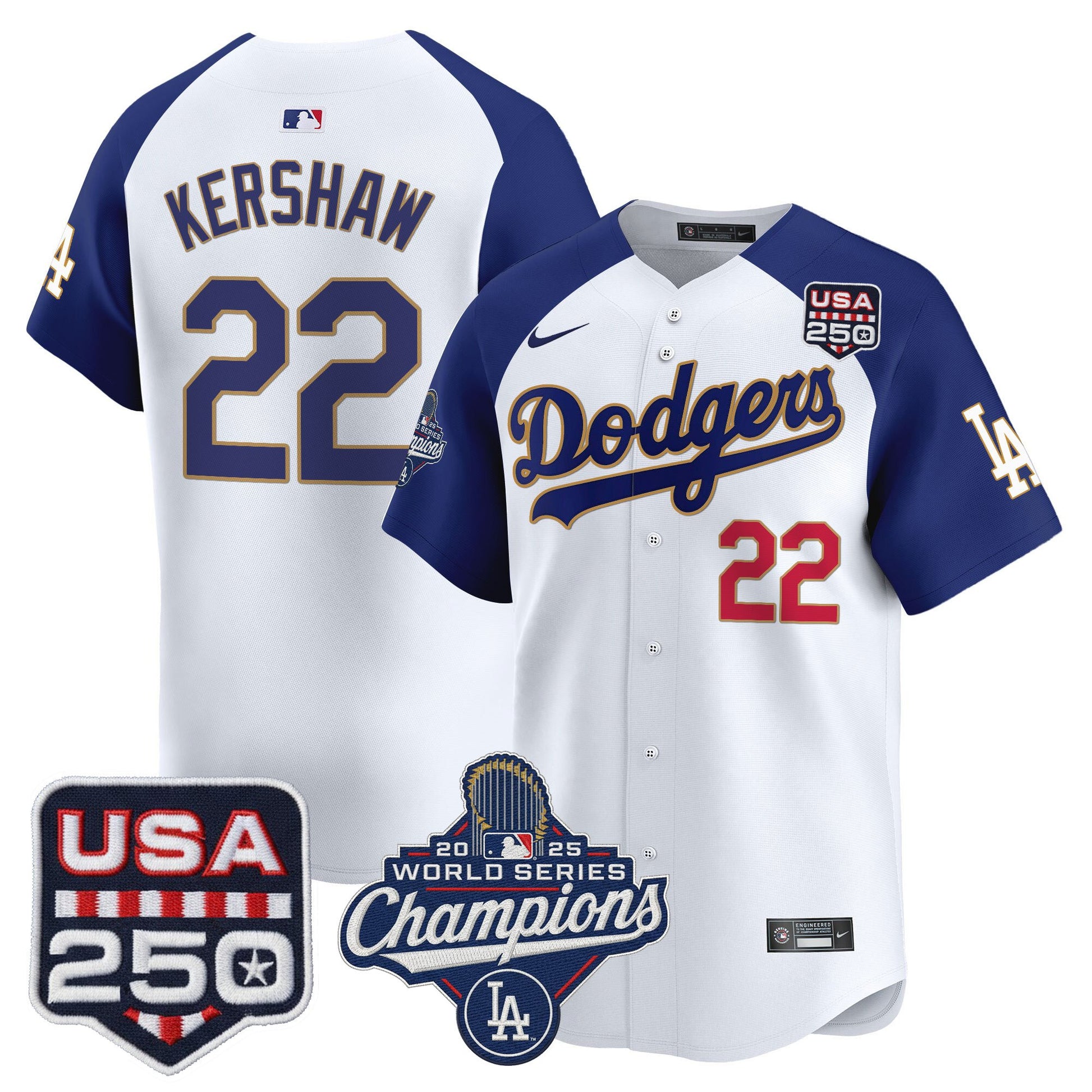White Alternate - Clayton Kershaw