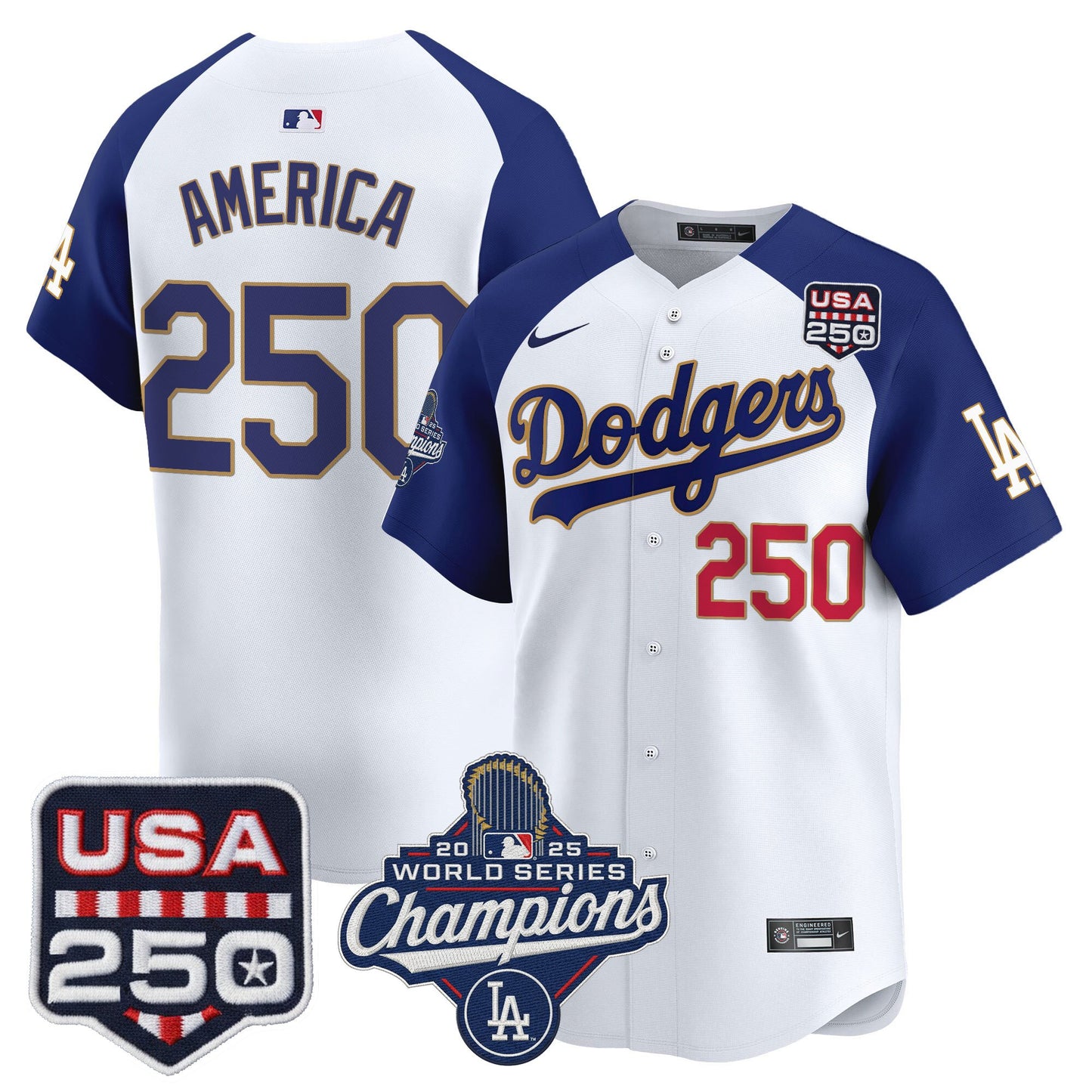 White Alternate - #250 America