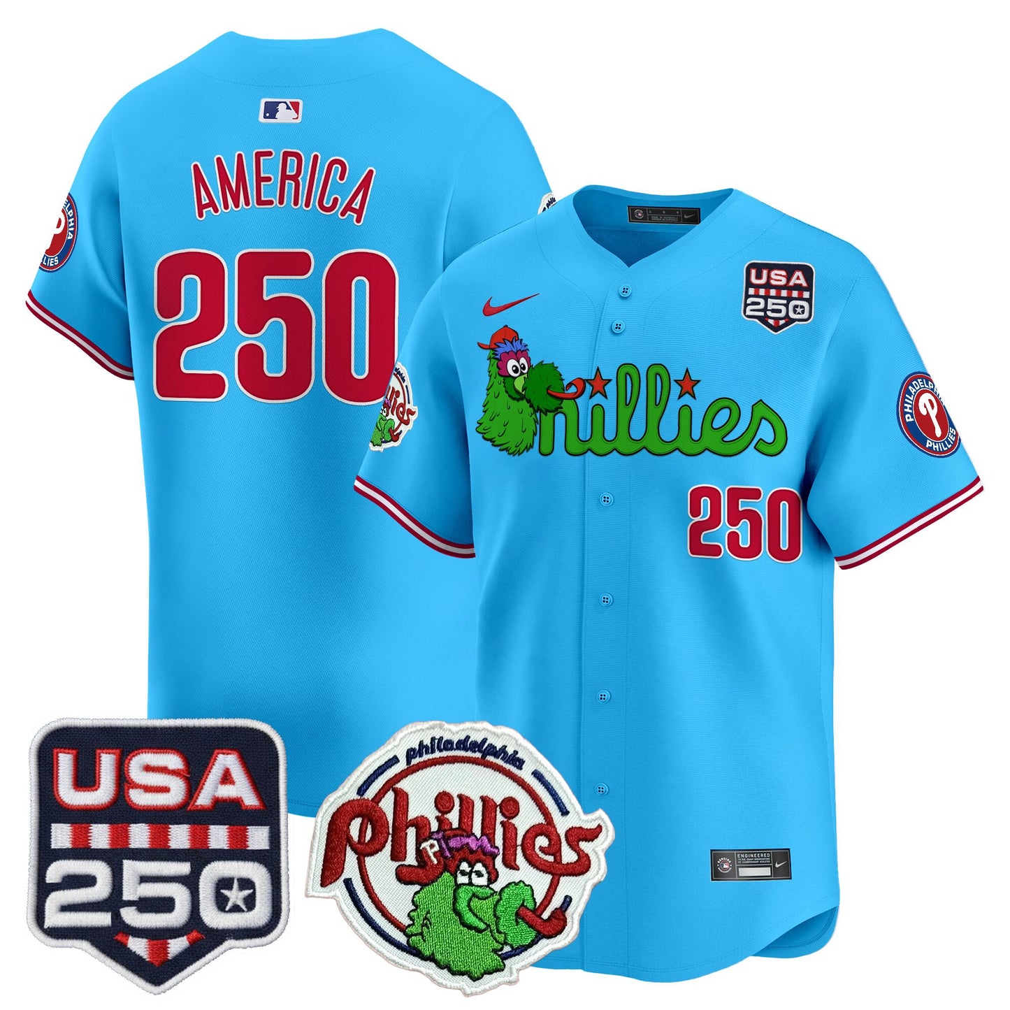 Light Blue - #250 America