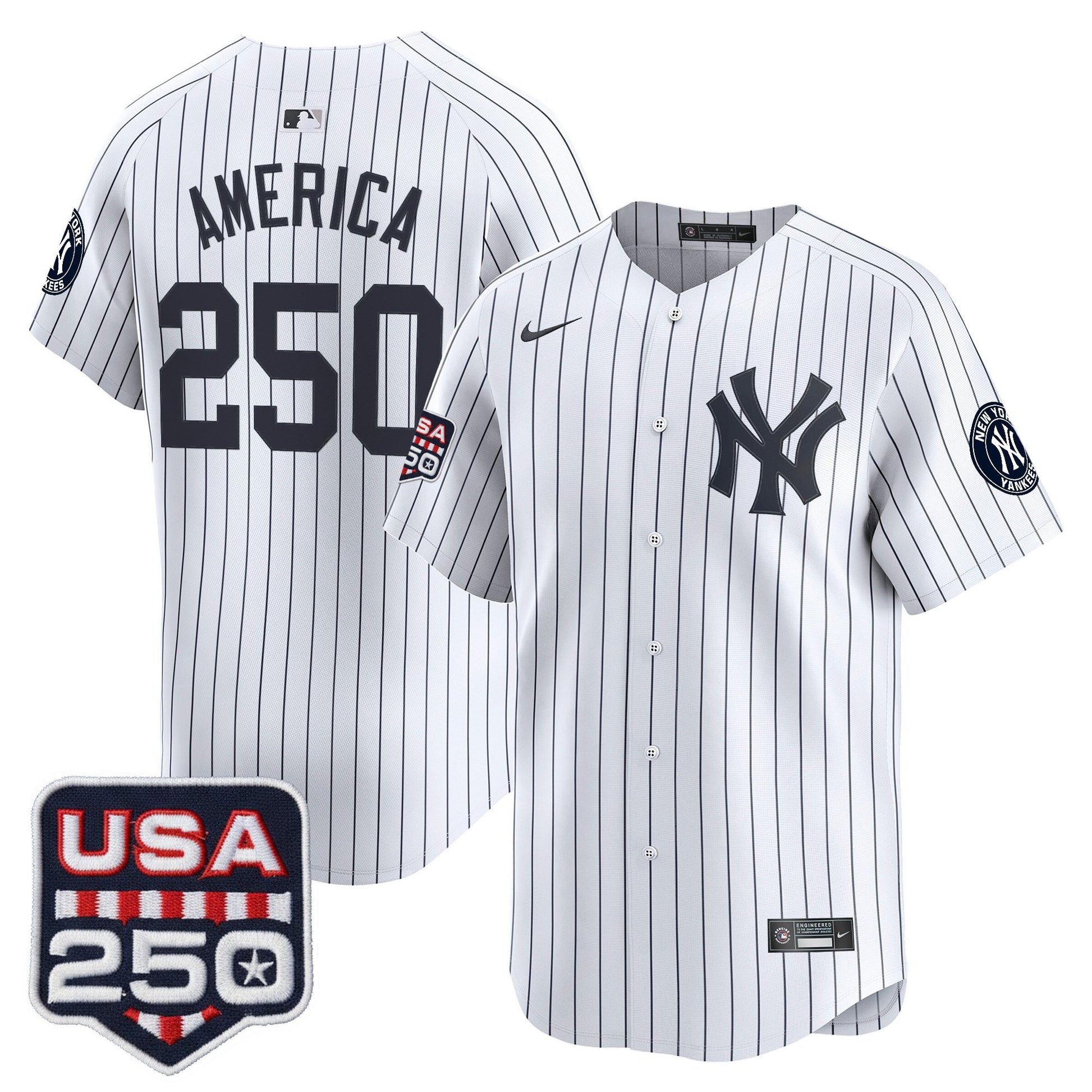 White - 250America