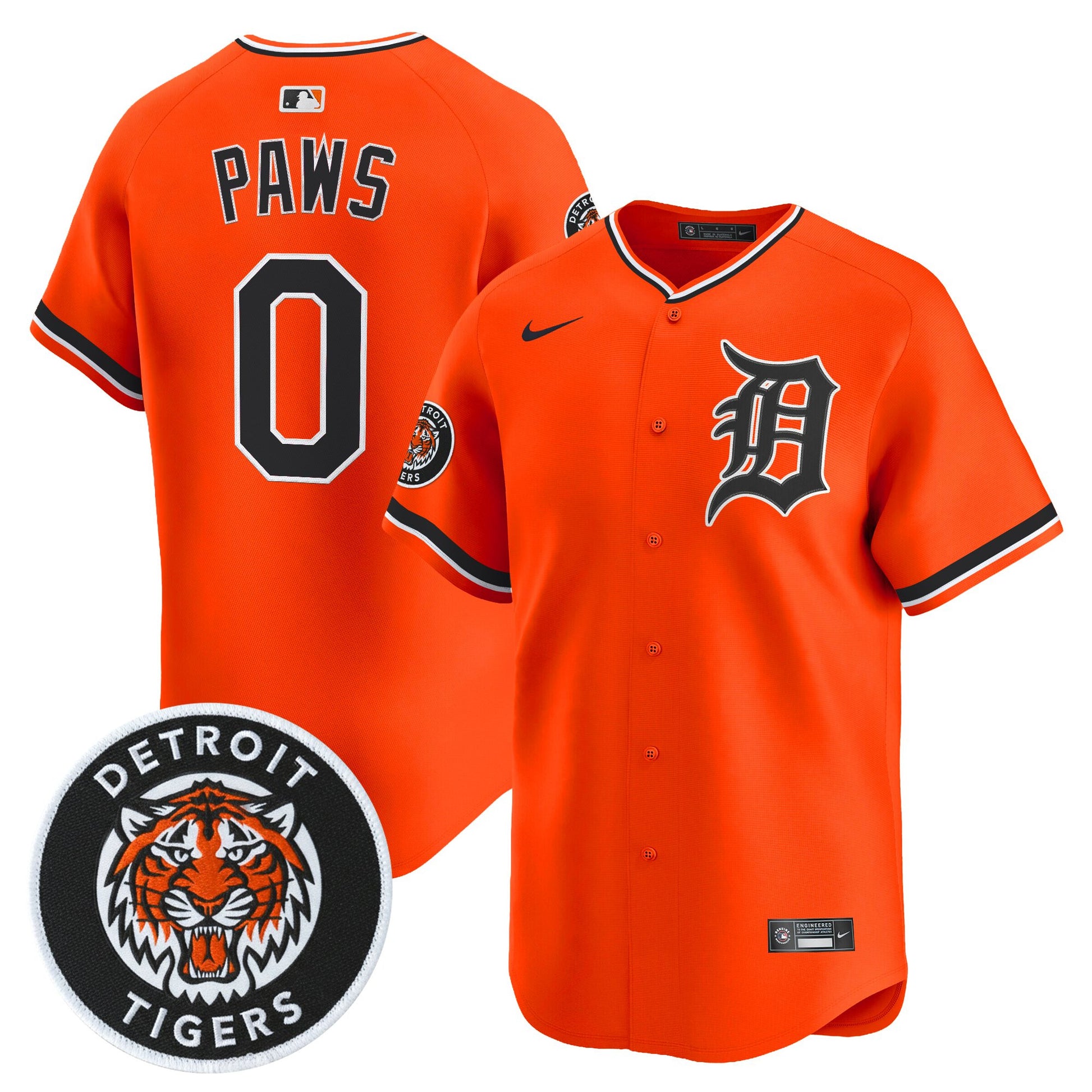 Orange - Paws