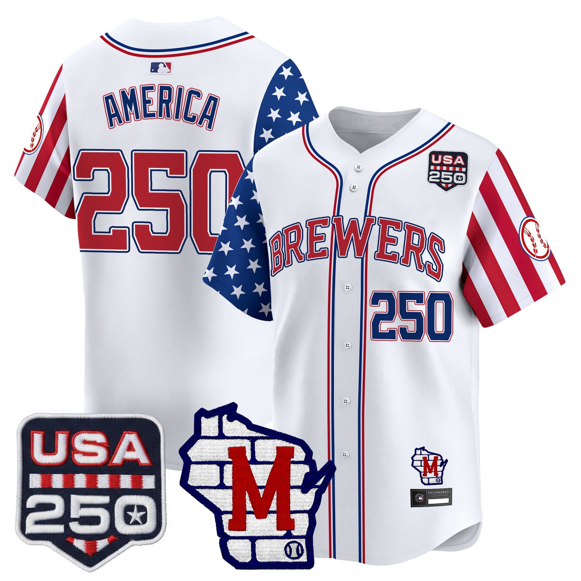 White - #250 America