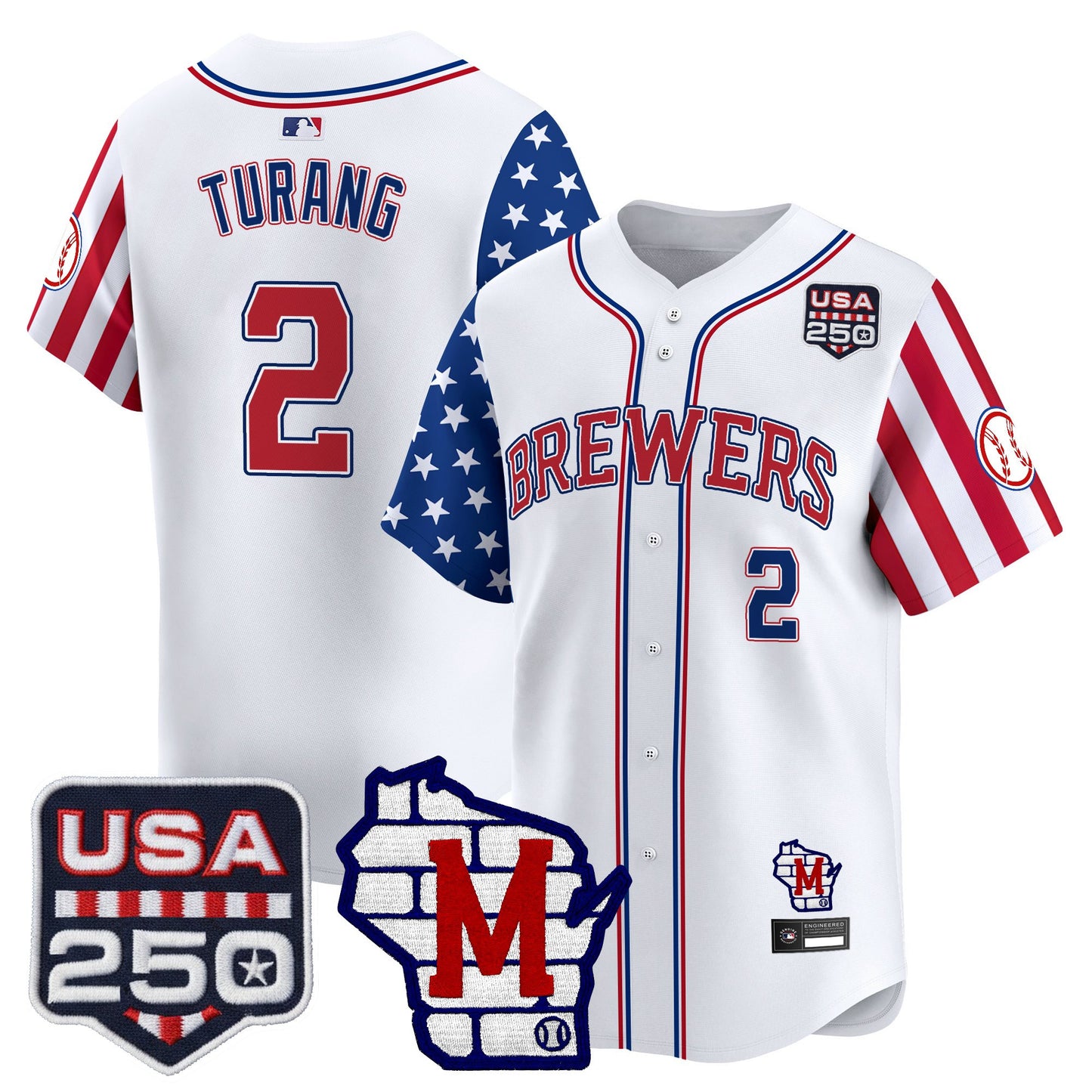 White - Brice Turang