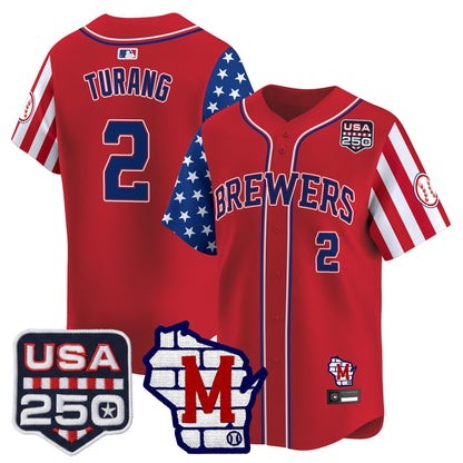 Red - Brice Turang