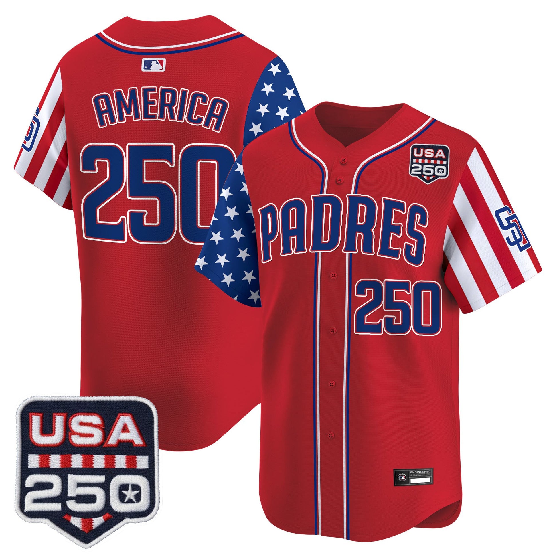 Red - #250 America