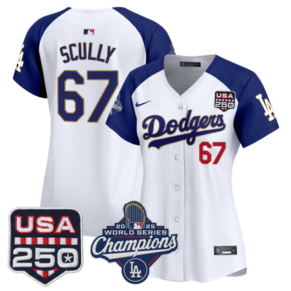 Alternate White - Vin Scully