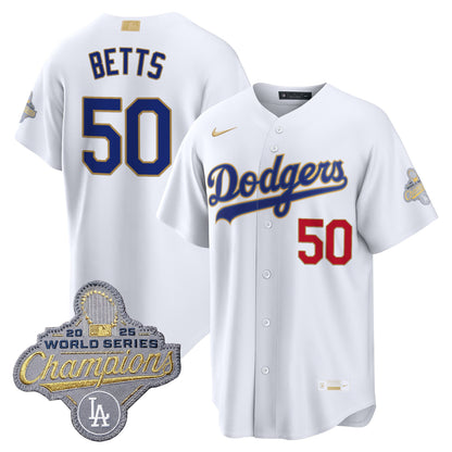 White - Mookie Betts