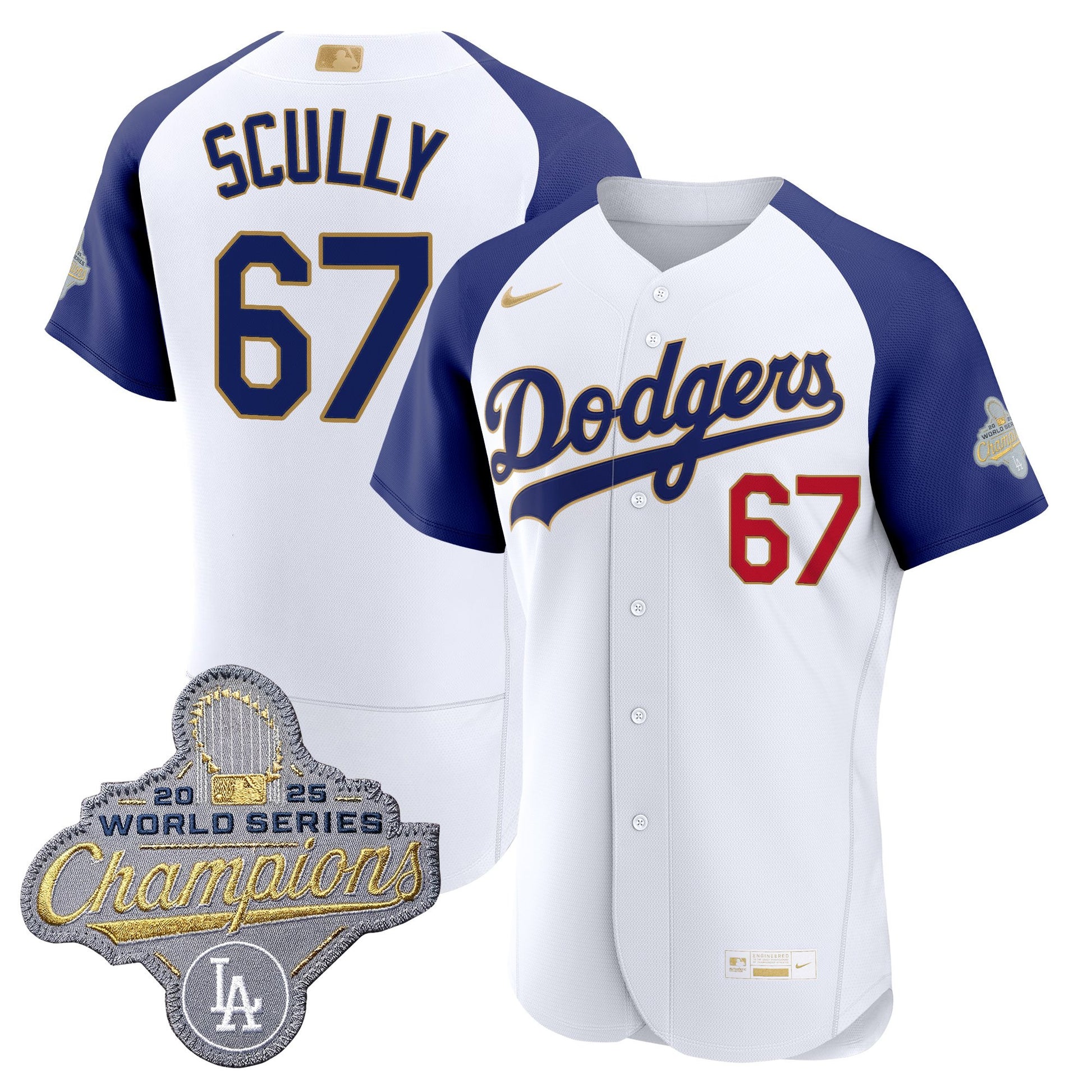 White Alternate - Vin Scully